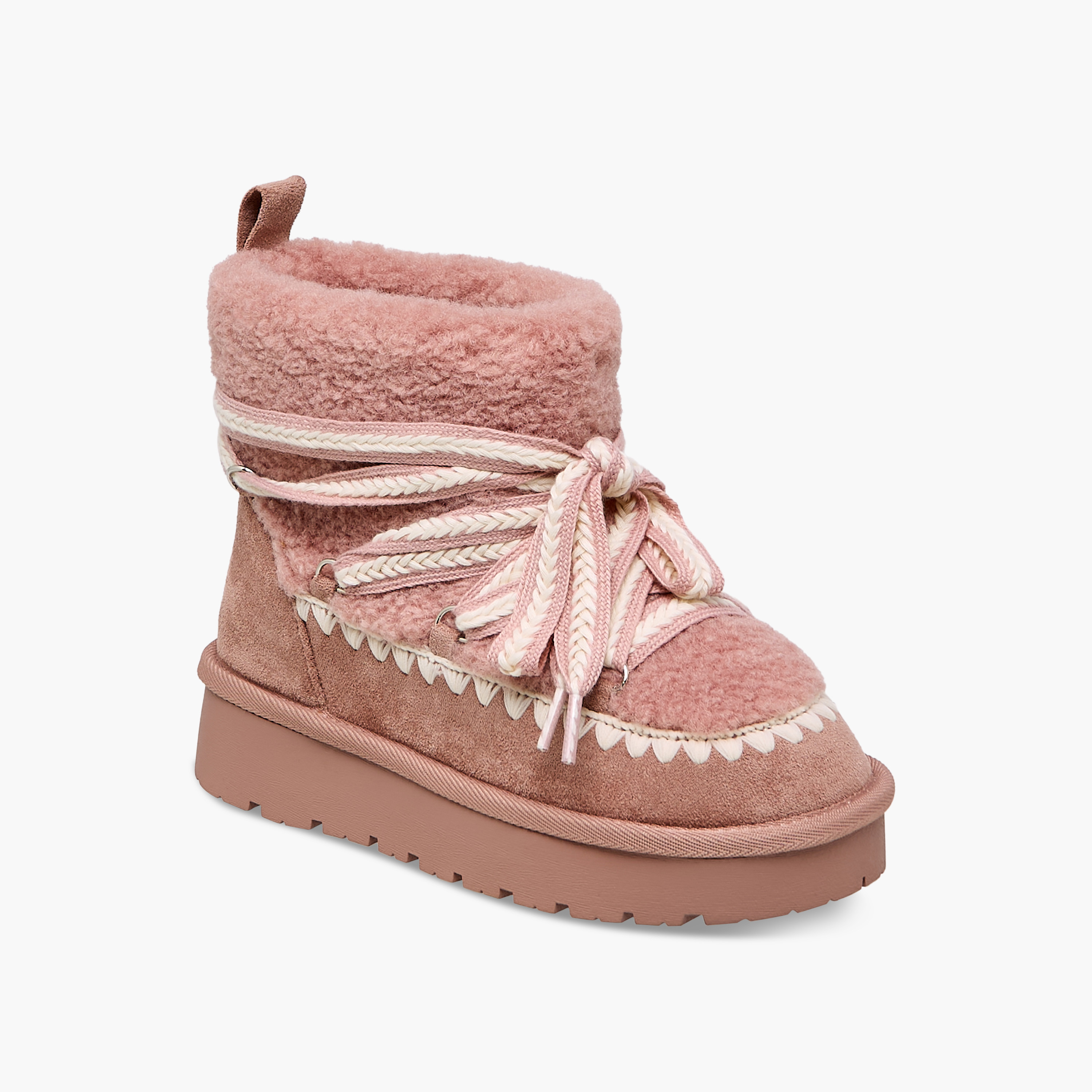 Little Missy Girls' Fur Detail Ankle Boots-girls-shoes-boots-image-2