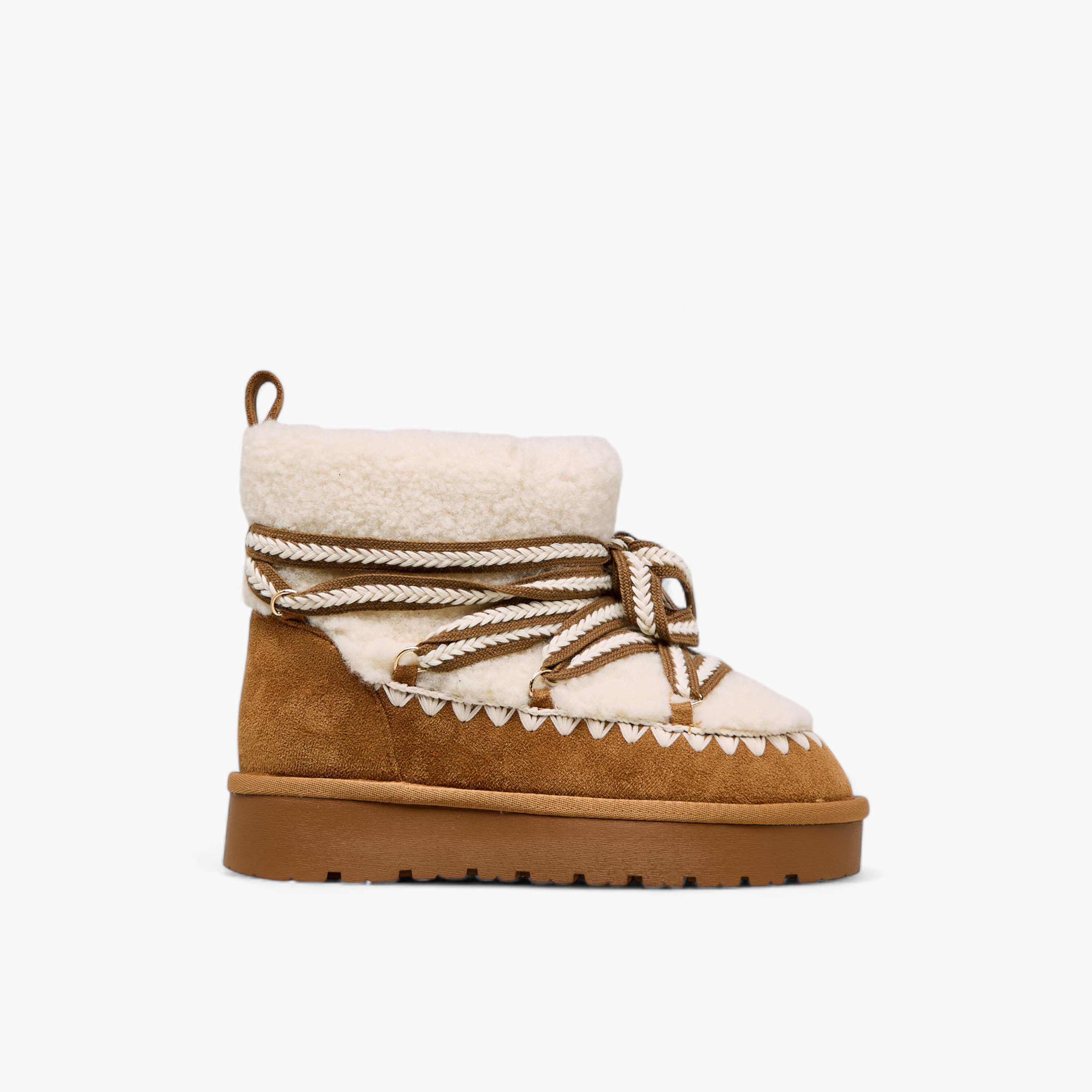 Little Missy Girls' Fur Detail Ankle Boots-girls-shoes-boots-image-3