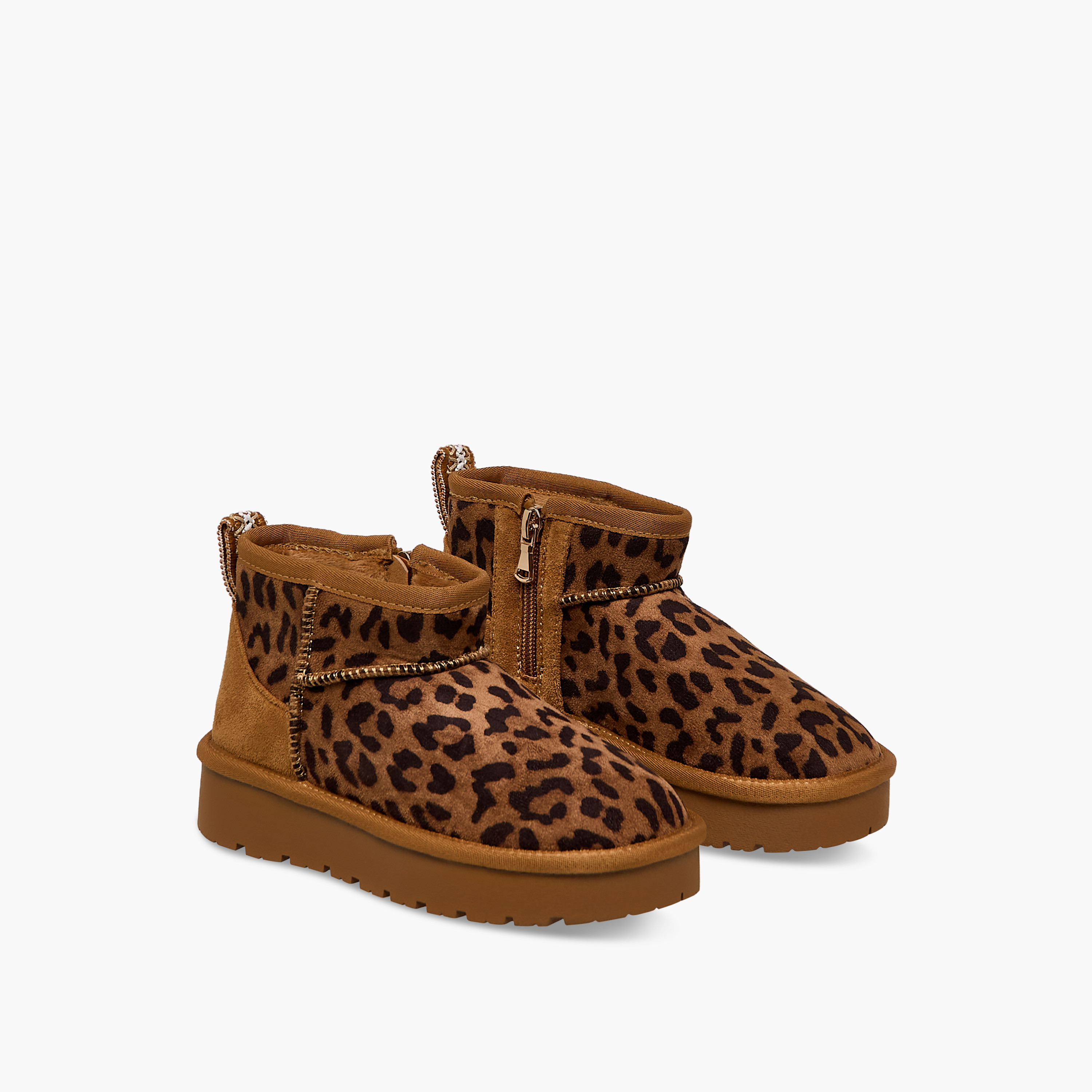Little Missy Girls Zip Closure Ankle Boots-girls-shoes-boots-image-1