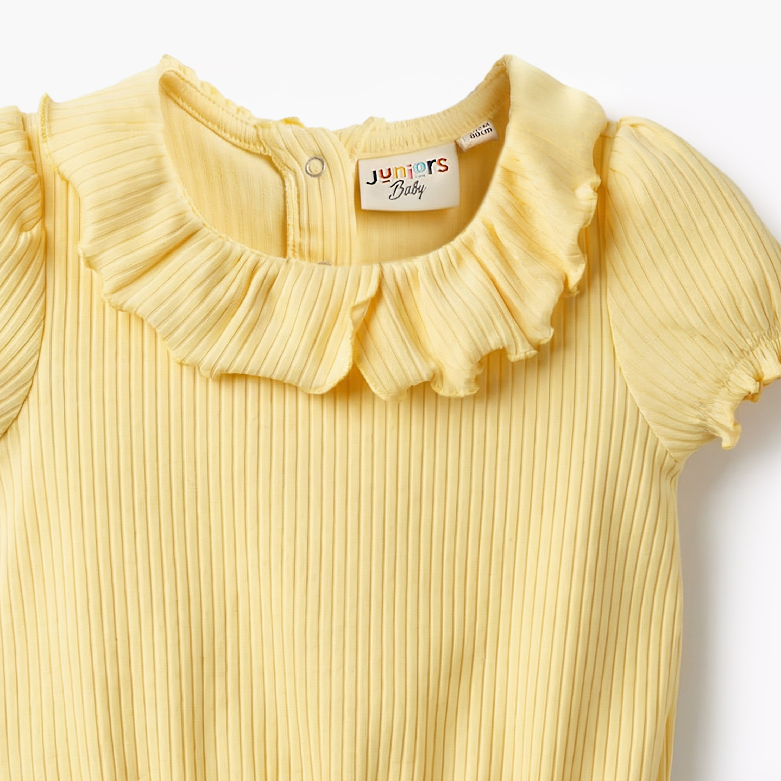 تيشيرت مضلع بأكمام قصيرة من جونيورز-baby-girls-clothing-tshirts-image-4