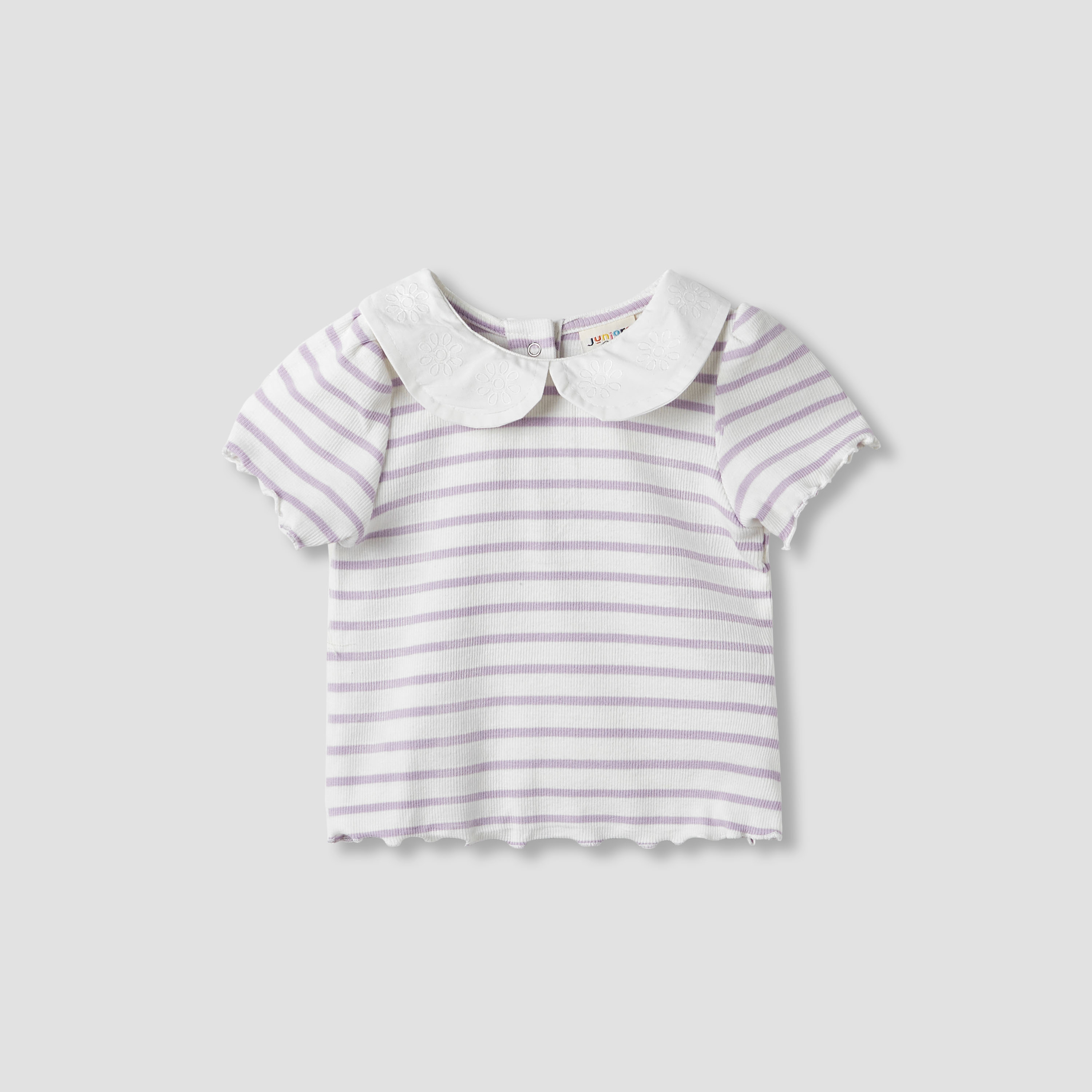 Juniors Girls' Crew Neck Printed T-shirt - Set of 3-baby-girls-clothing-tshirts-image-2