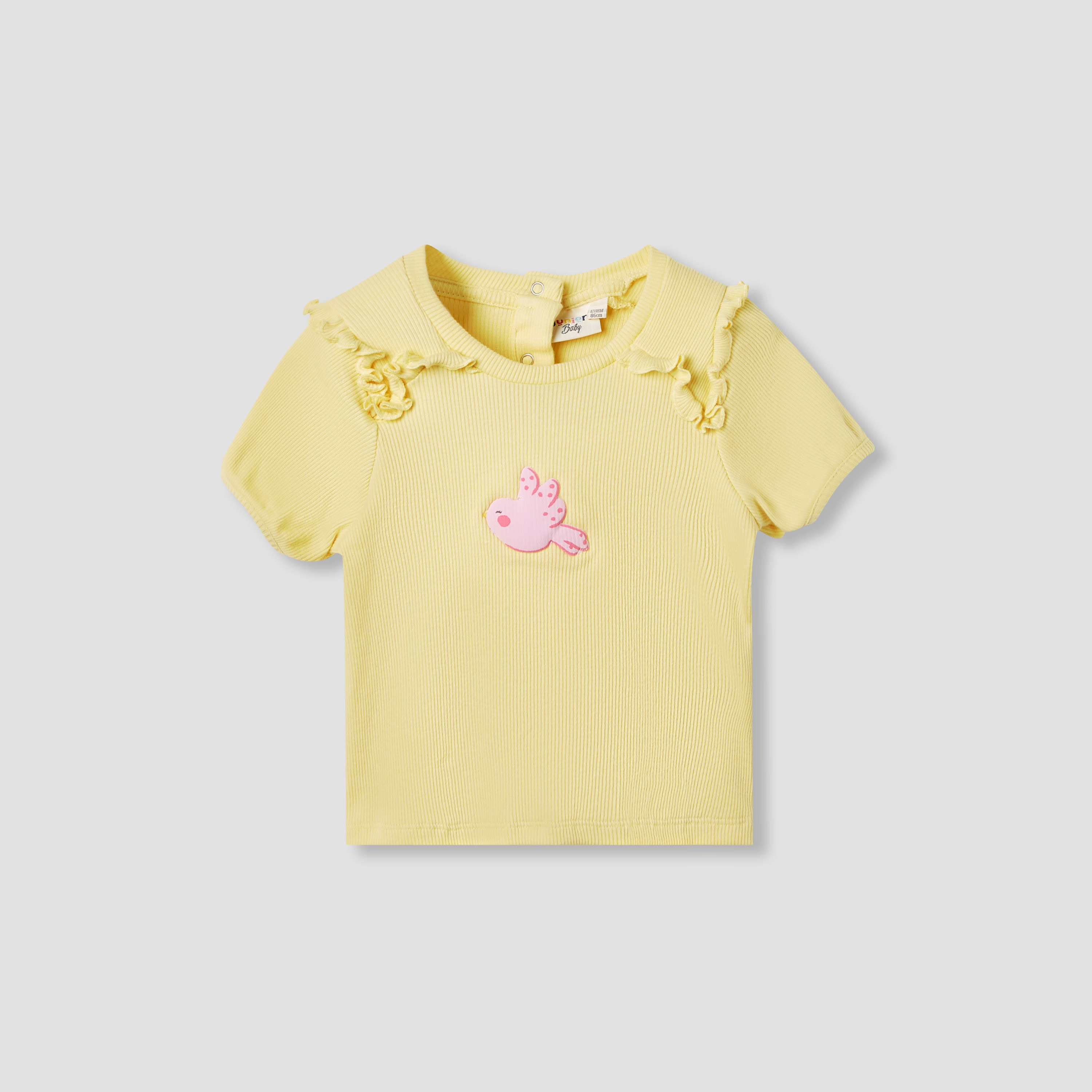 Juniors Bird Print Top - Set of 2-baby-girls-clothing-tshirts-image-3