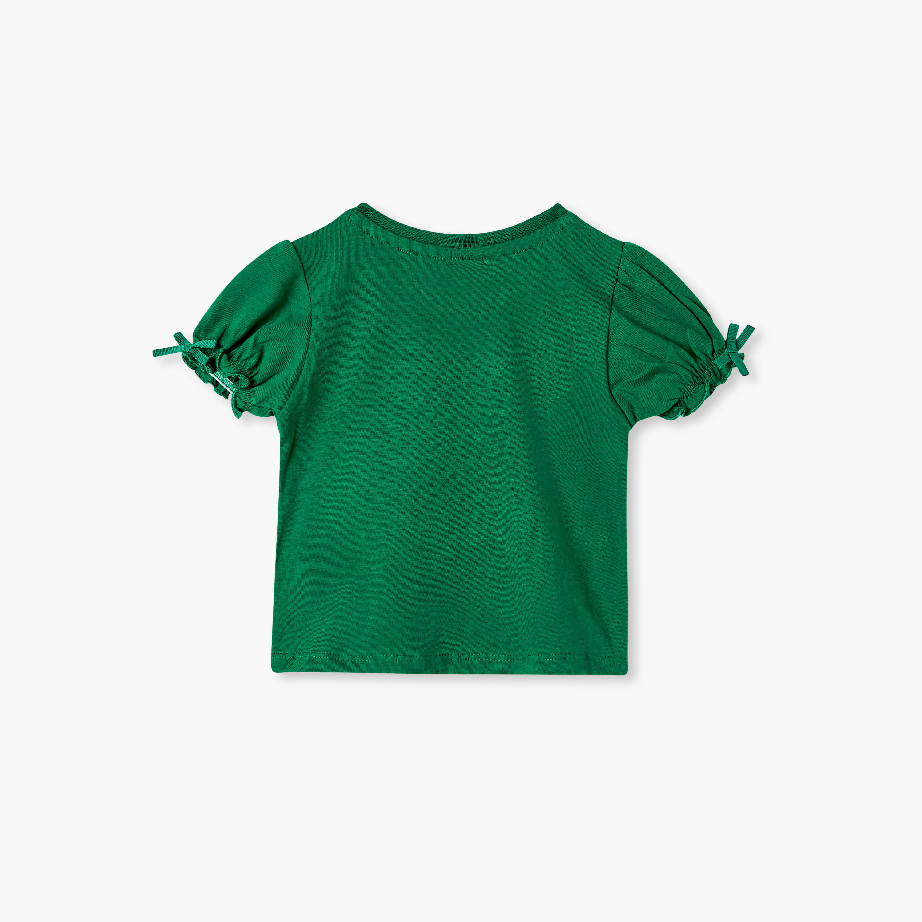 تيشيرت بطبعات وأكمام كاب من جونيورز-baby-girls-clothing-tshirts-image-2
