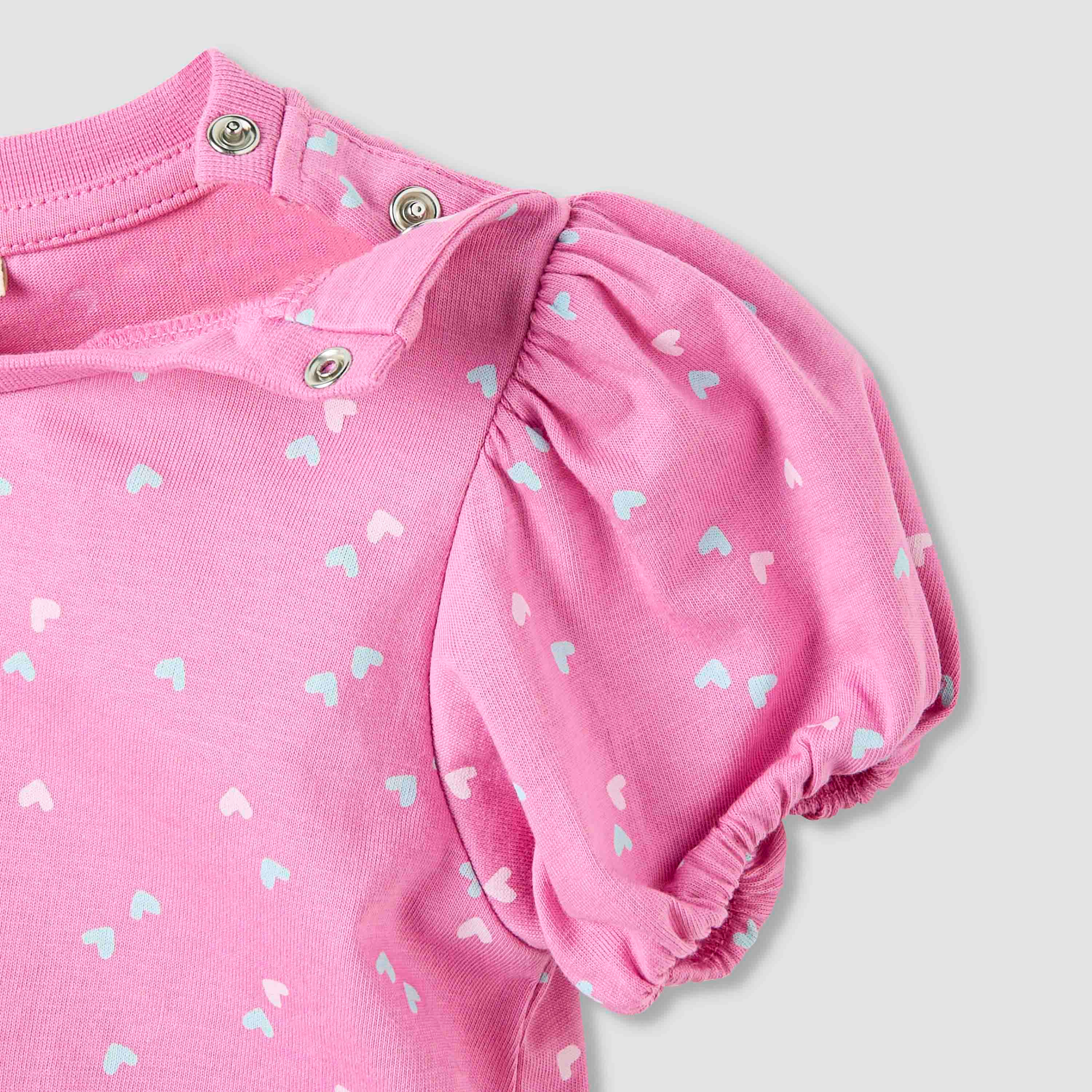 Juniors Printed T-shirt with Short Sleeves - Set of 2-baby-girls-clothing-tshirts-image-7