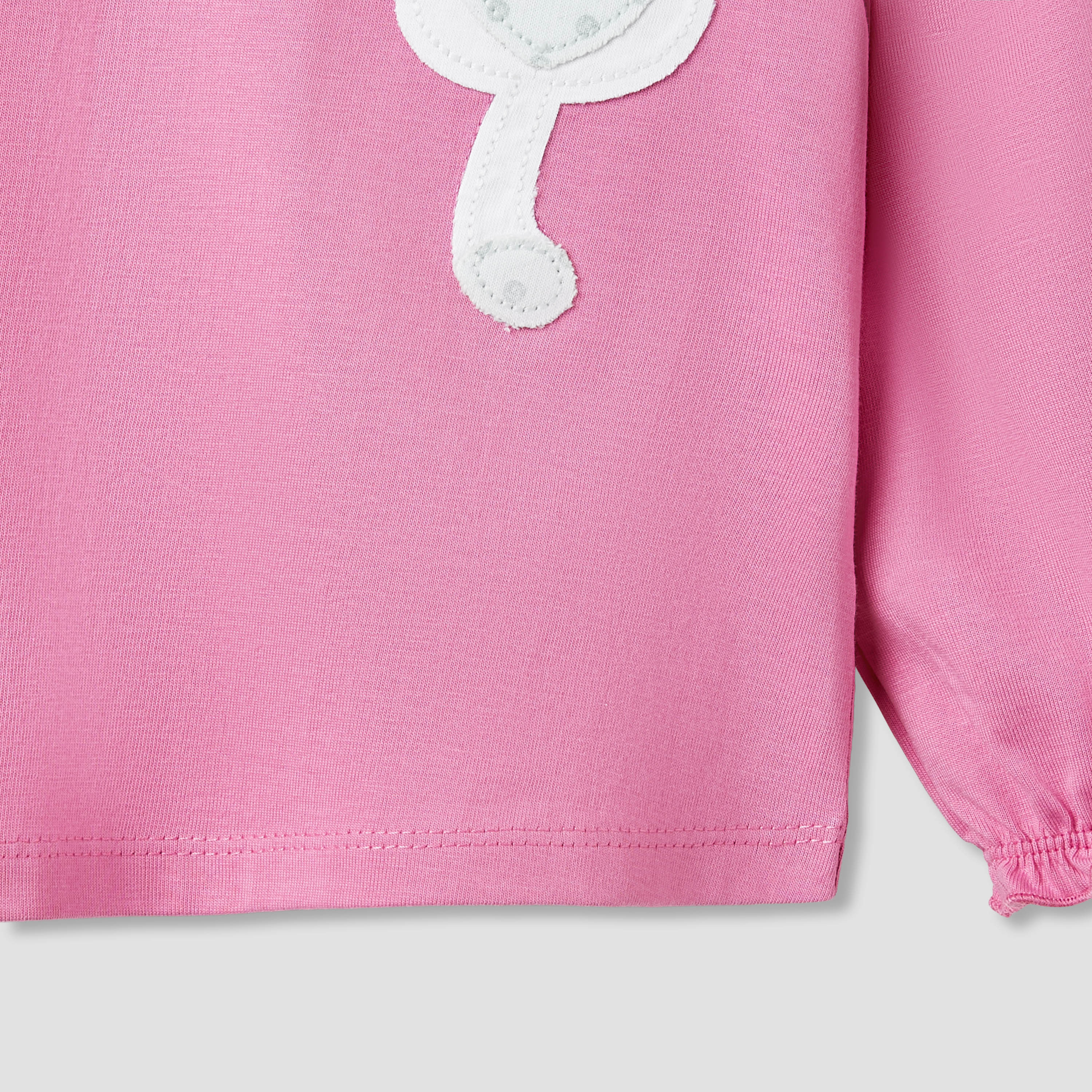 طقم بلوزات بأكمام طويلة بطبعات من جونيورز - 3 قطع-baby-girls-clothing-blousesandshirts-image-2