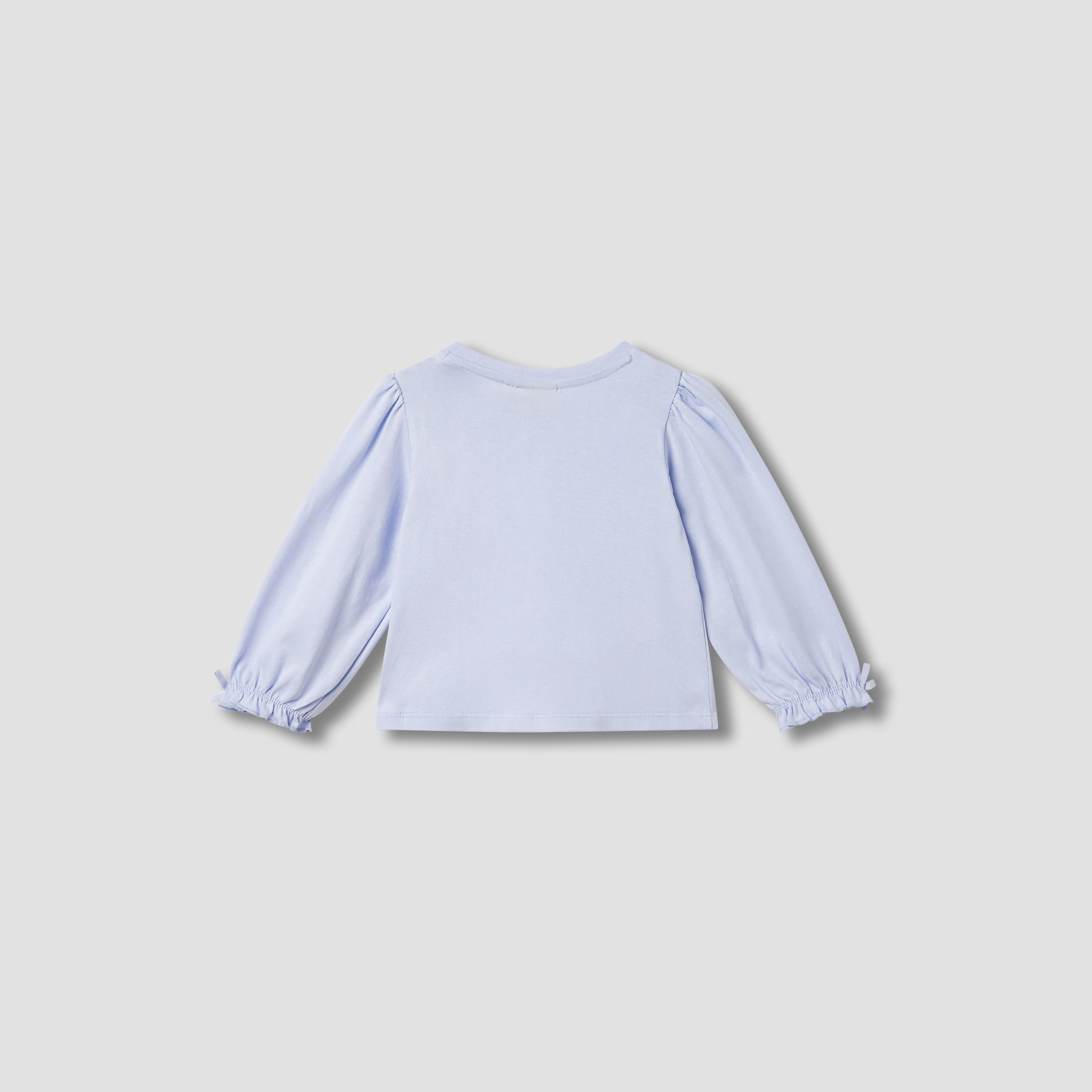 تيشيرت سادة بأكمام طويلة من جونيورز-baby-girls-clothing-tshirts-image-2