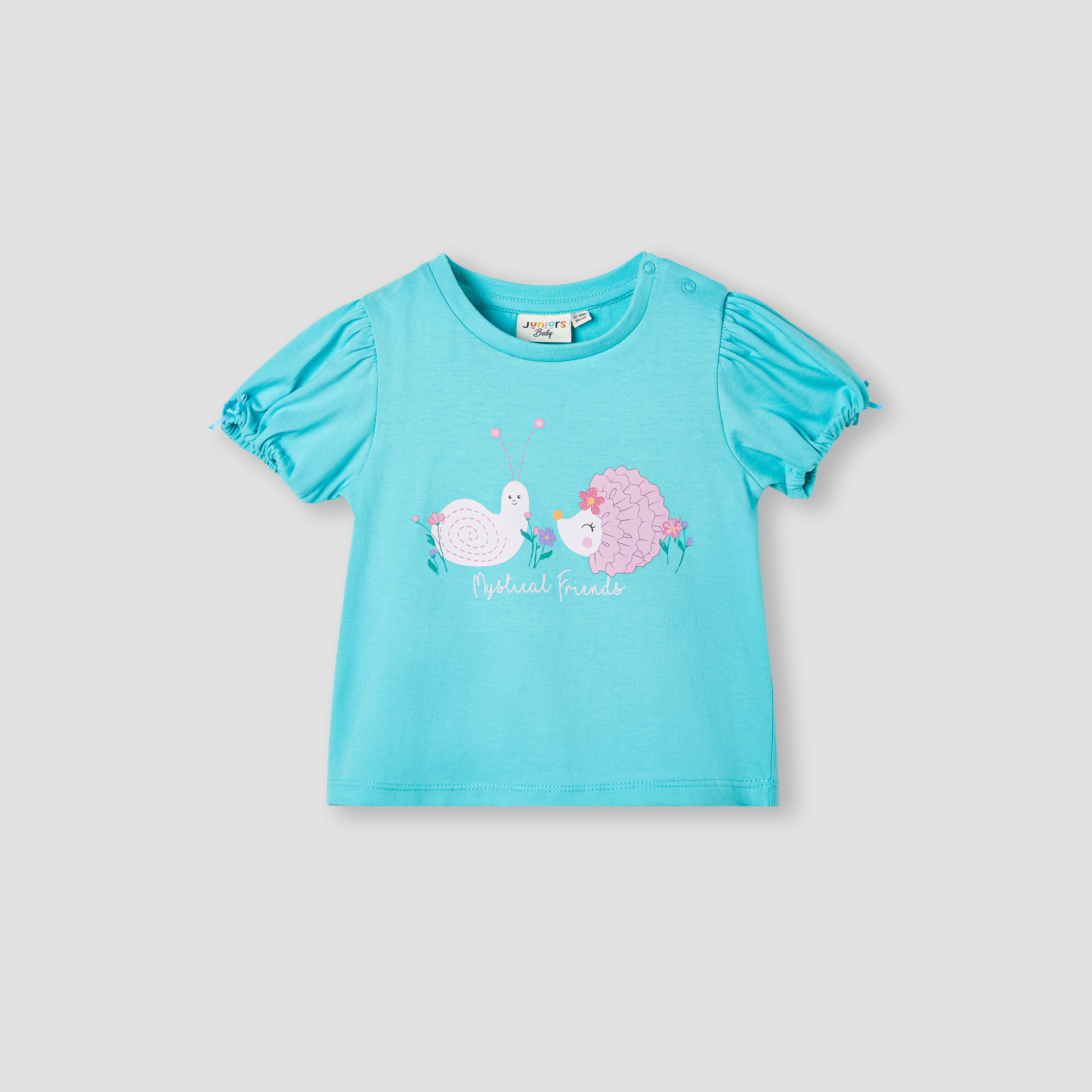 Juniors Printed T-shirt-baby-girls-clothing-tshirts-image-1