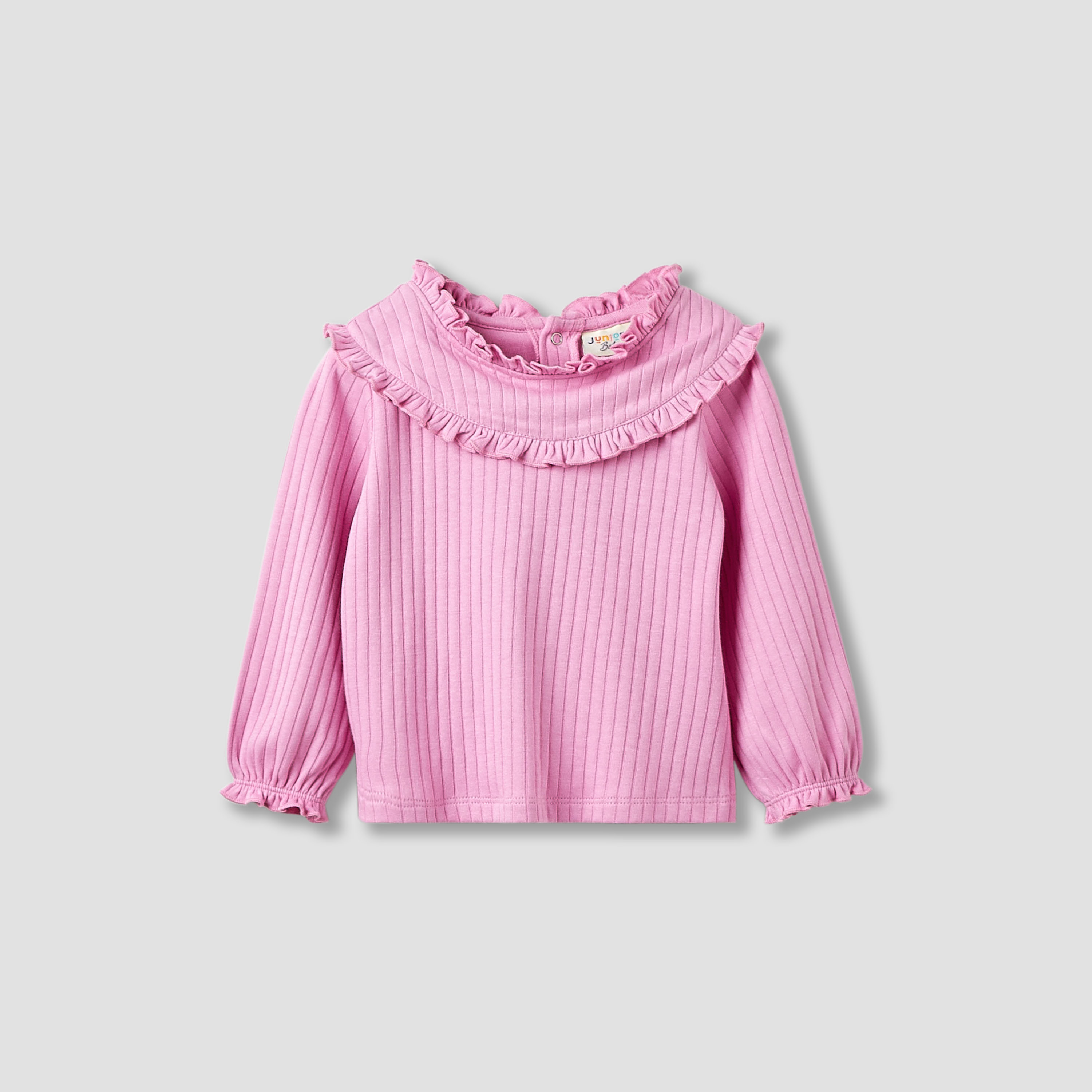 Juniors Girls Crew Neck T-shirt with Assorted Print - Cotton - Long Sleeves - Set of 3-baby-girls-clothing-tshirts-image-4