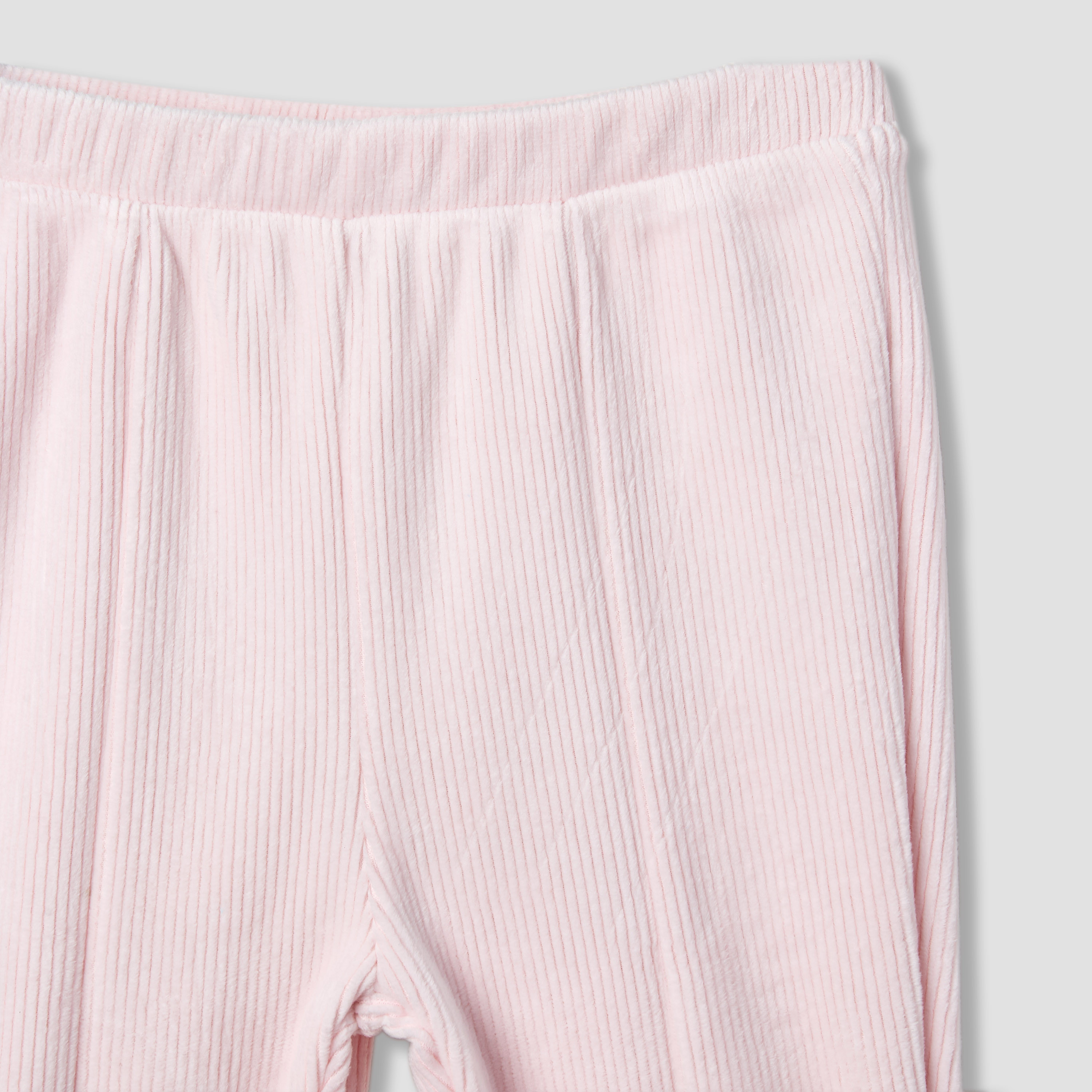 Juniors Ribbed Jogger with Bow Accent-baby-girls-clothing-bottoms-joggersandtrackpants-image-3
