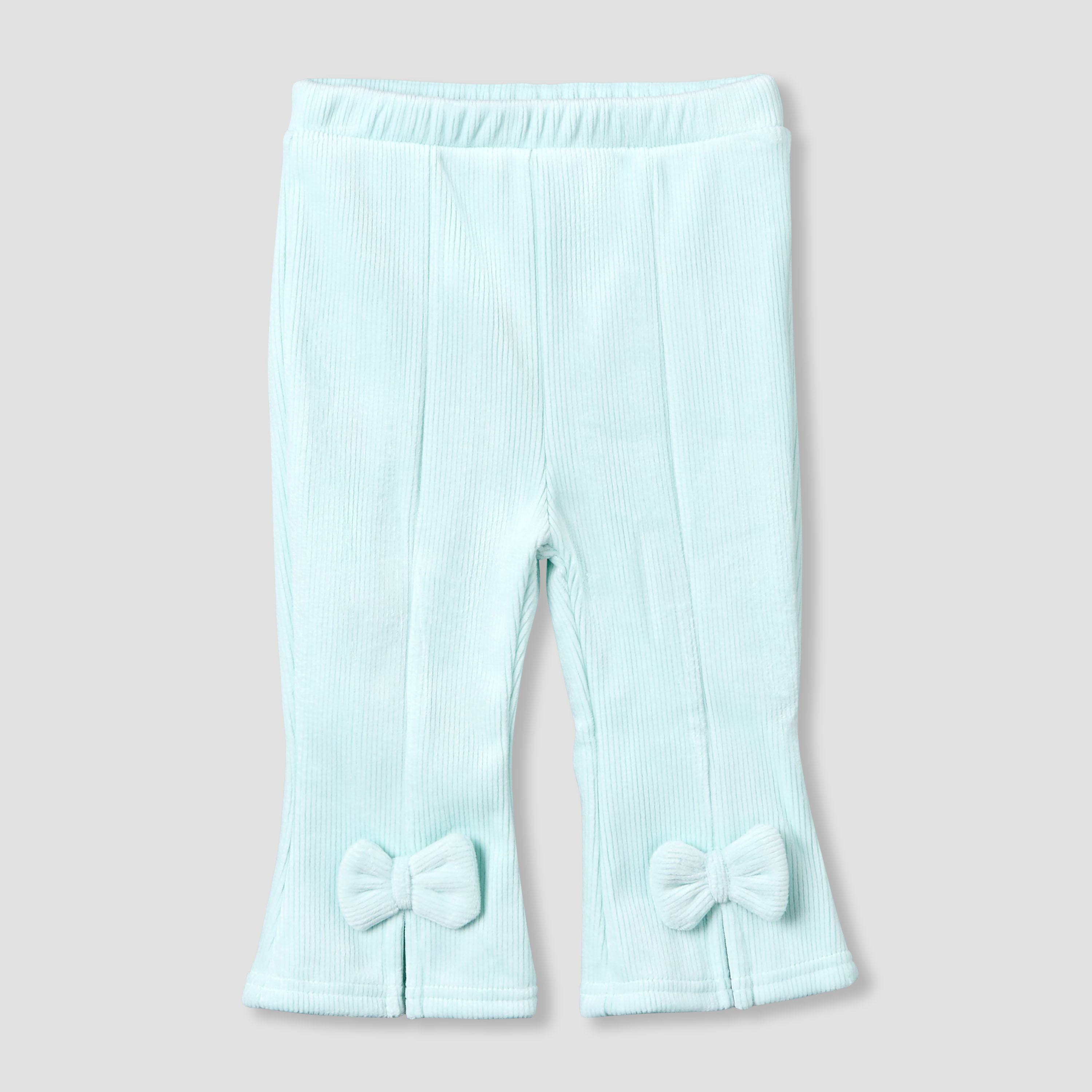 Juniors Pants with Bonded Rib Design, Elasticated Waist-baby-girls-clothing-bottoms-joggersandtrackpants-image-1