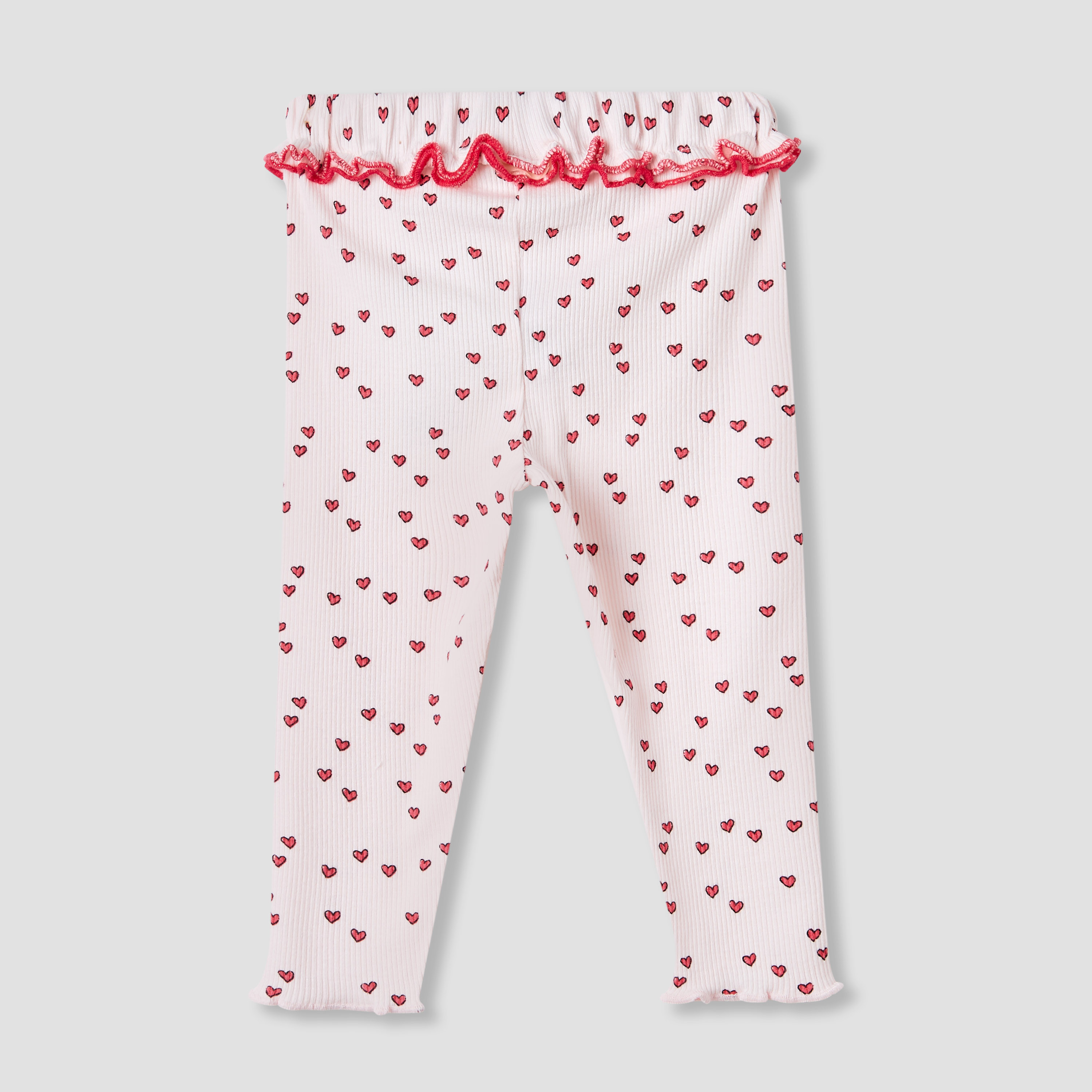 Juniors Heart Print Legging-baby-girls-clothing-bottoms-leggings-image-2