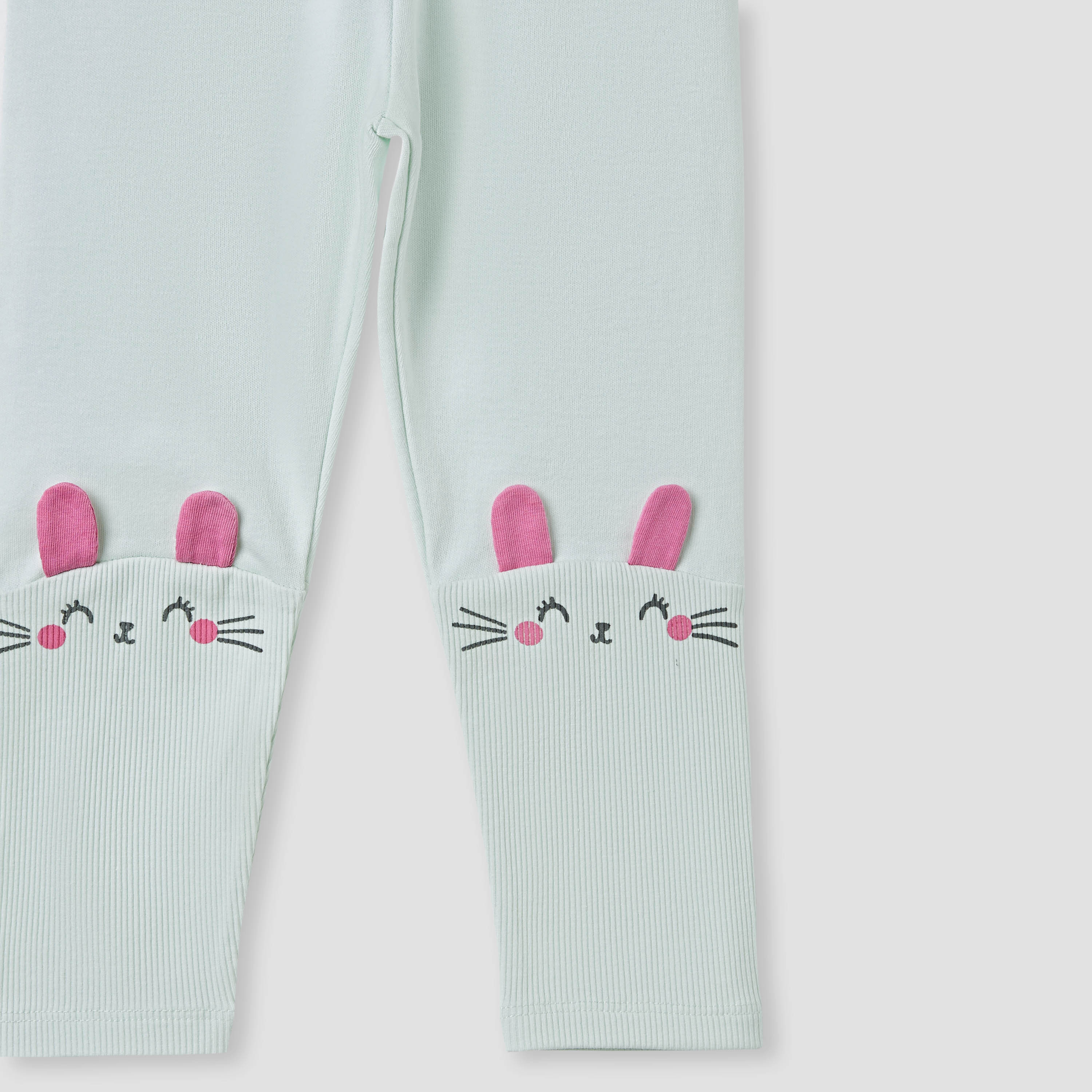 Juniors Assorted Leggings with Elasticated Waistband - Set of 2-baby-girls-clothing-bottoms-leggings-image-5