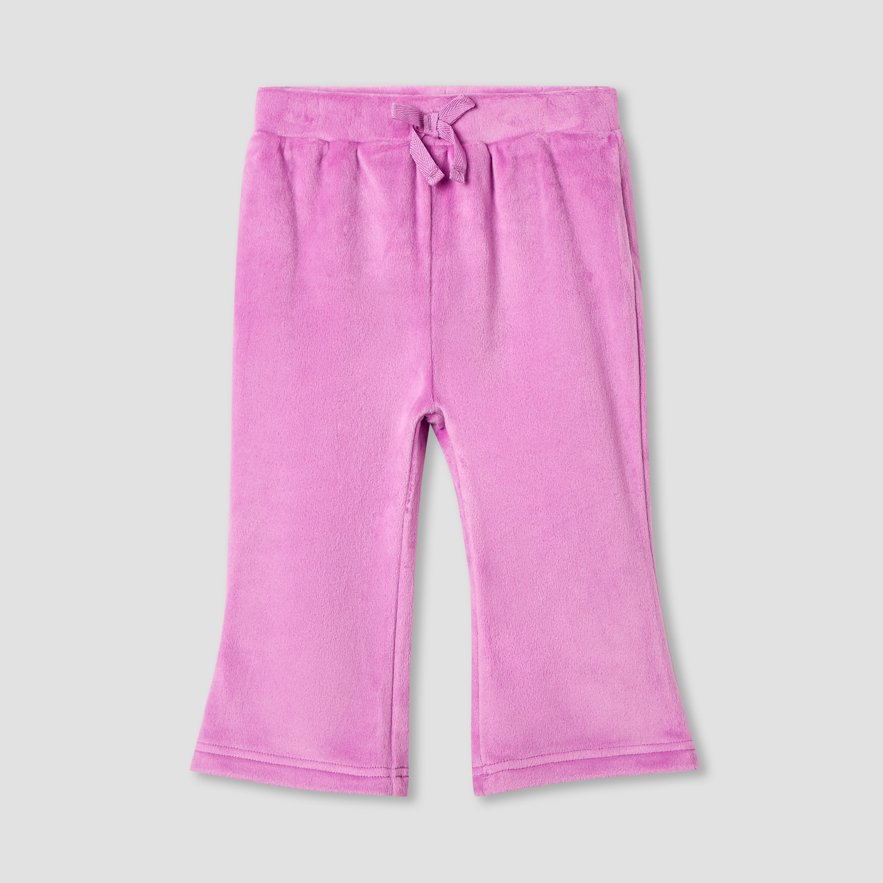 Juniors Solid Leggings with Elasticised Waistband-baby-girls-clothing-bottoms-leggings-image-1
