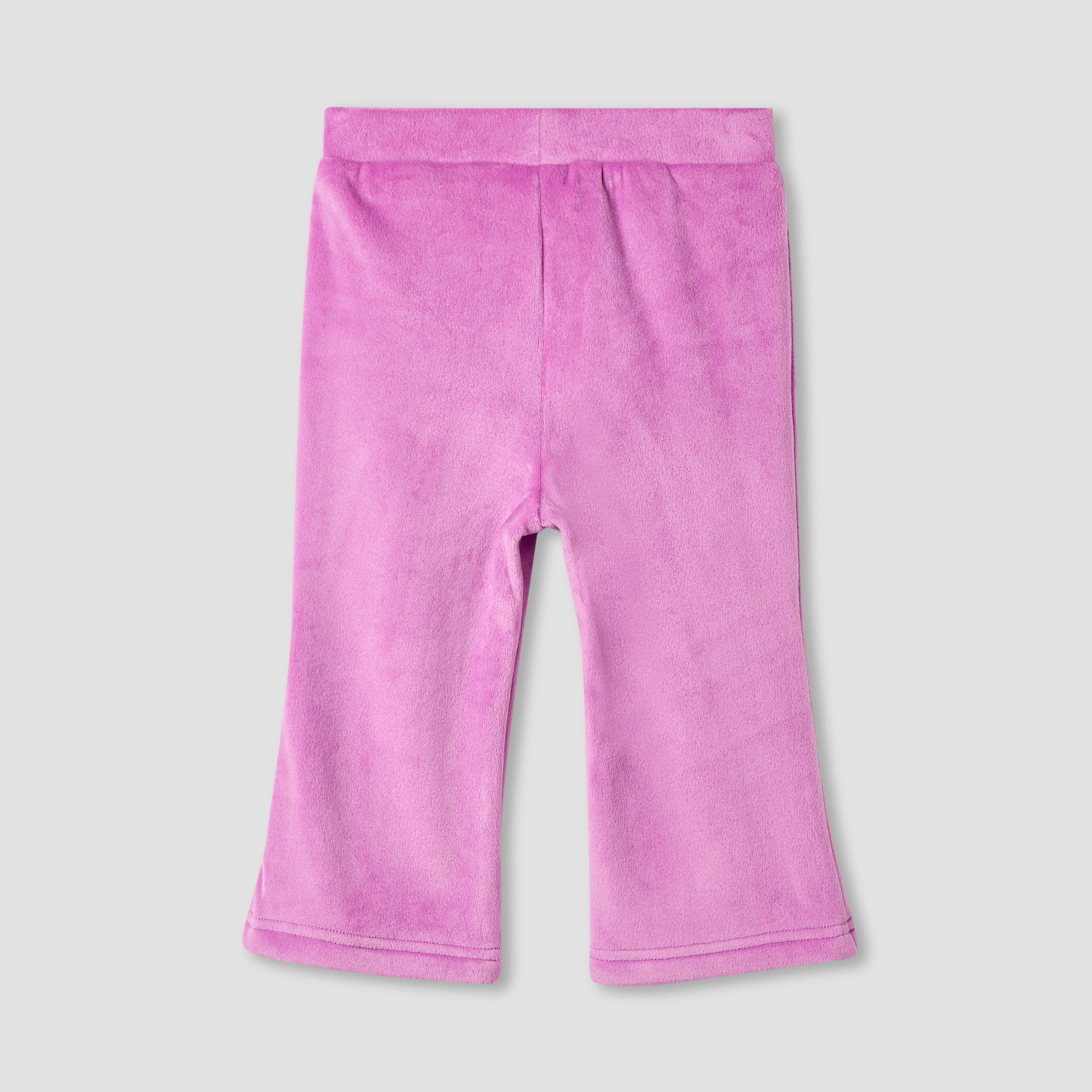 Juniors Solid Leggings with Elasticised Waistband-baby-girls-clothing-bottoms-leggings-image-2