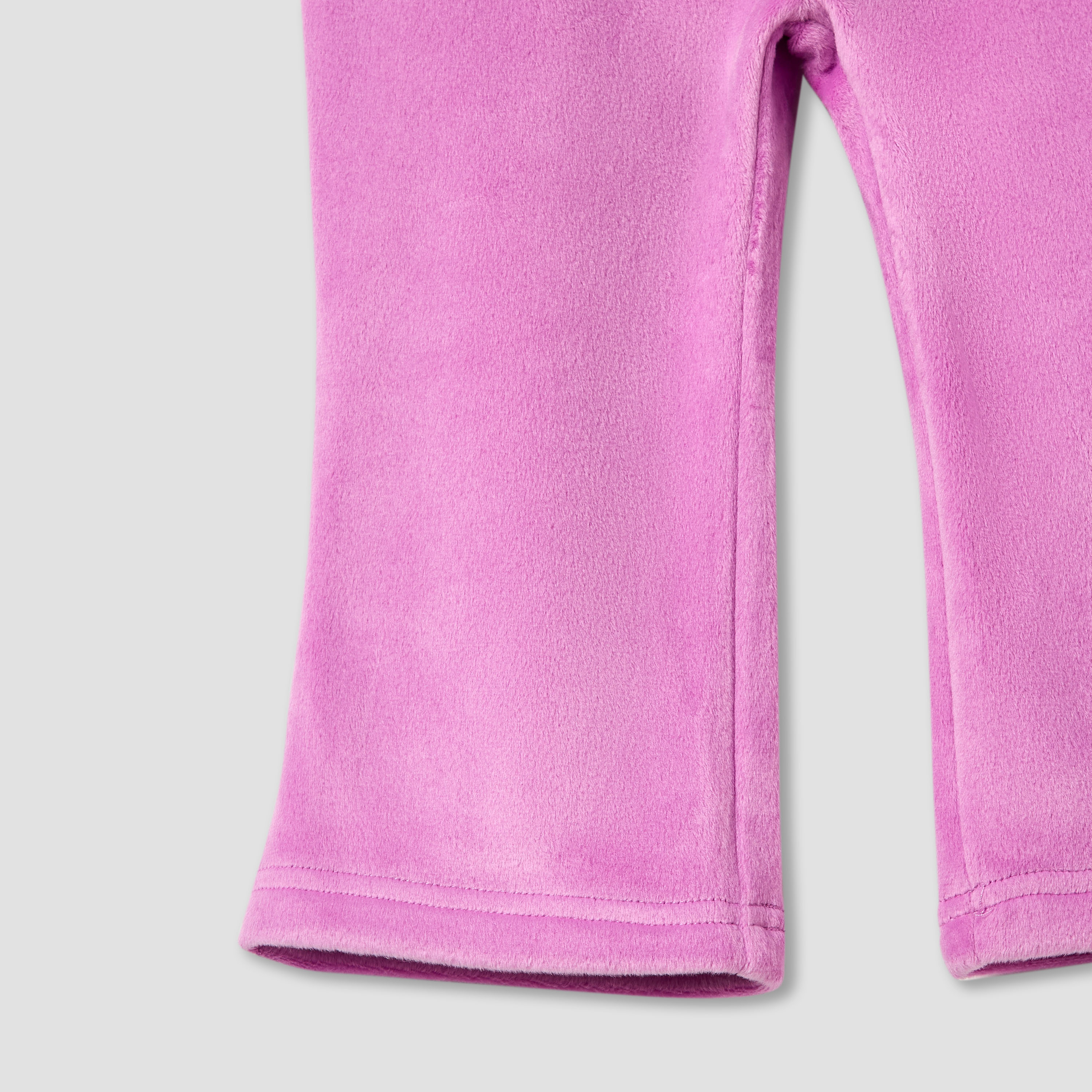 Juniors Solid Leggings with Elasticised Waistband-baby-girls-clothing-bottoms-leggings-image-4