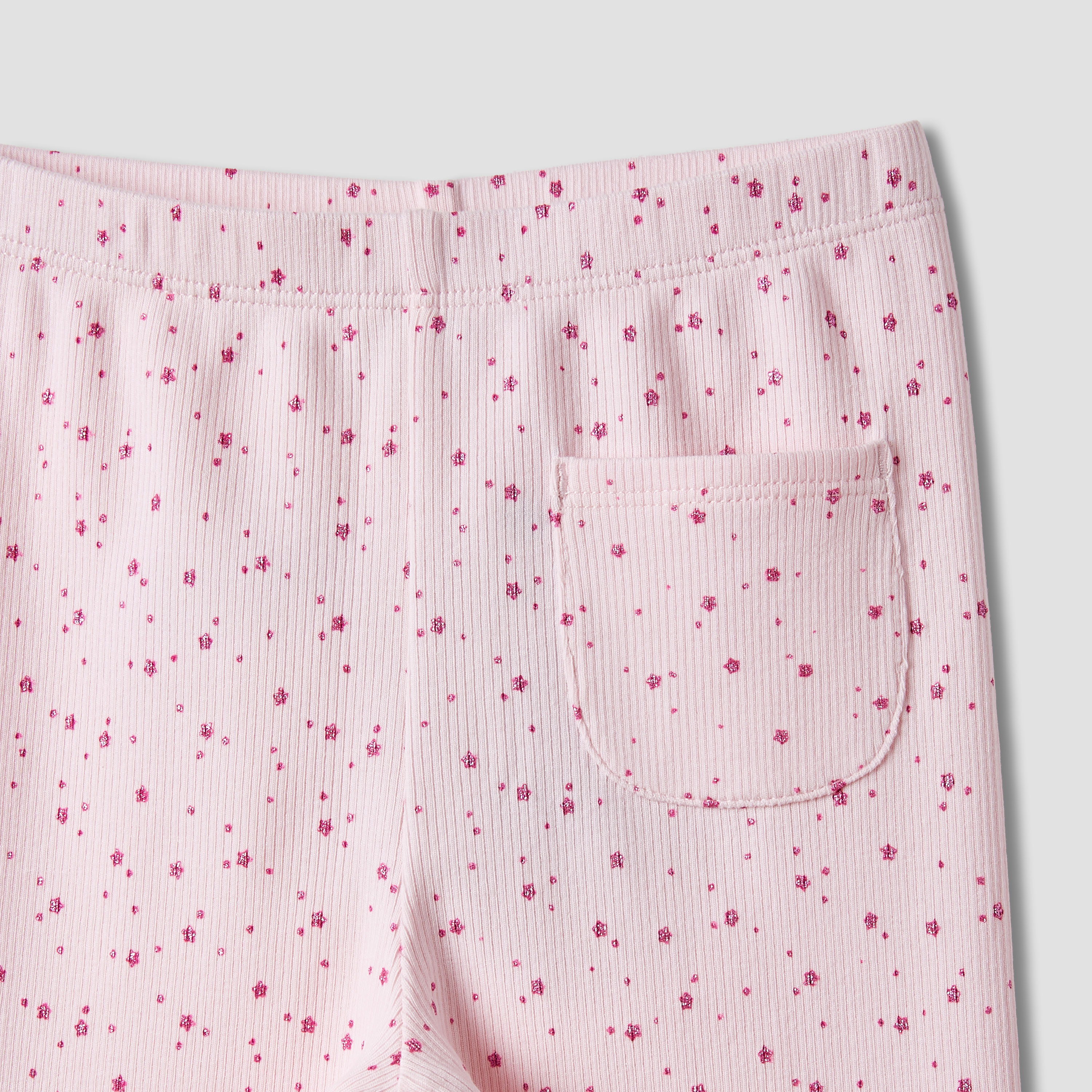 Juniors Printed Leggings with Pocket-baby-girls-clothing-bottoms-leggings-image-3