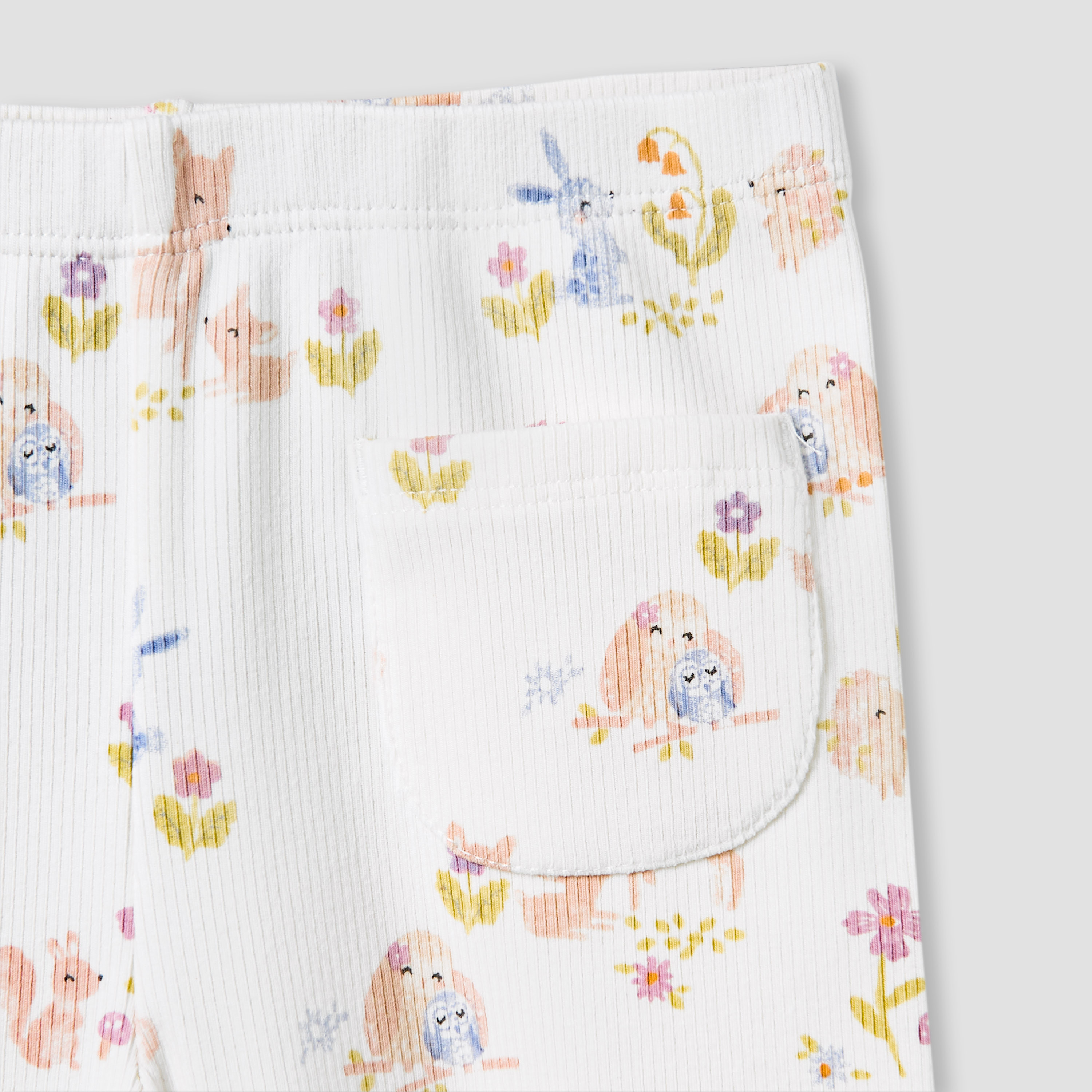 Juniors Girls Leggings with Wild Animal Print - Cotton - Elasticated Waist-baby-girls-clothing-bottoms-leggings-image-4