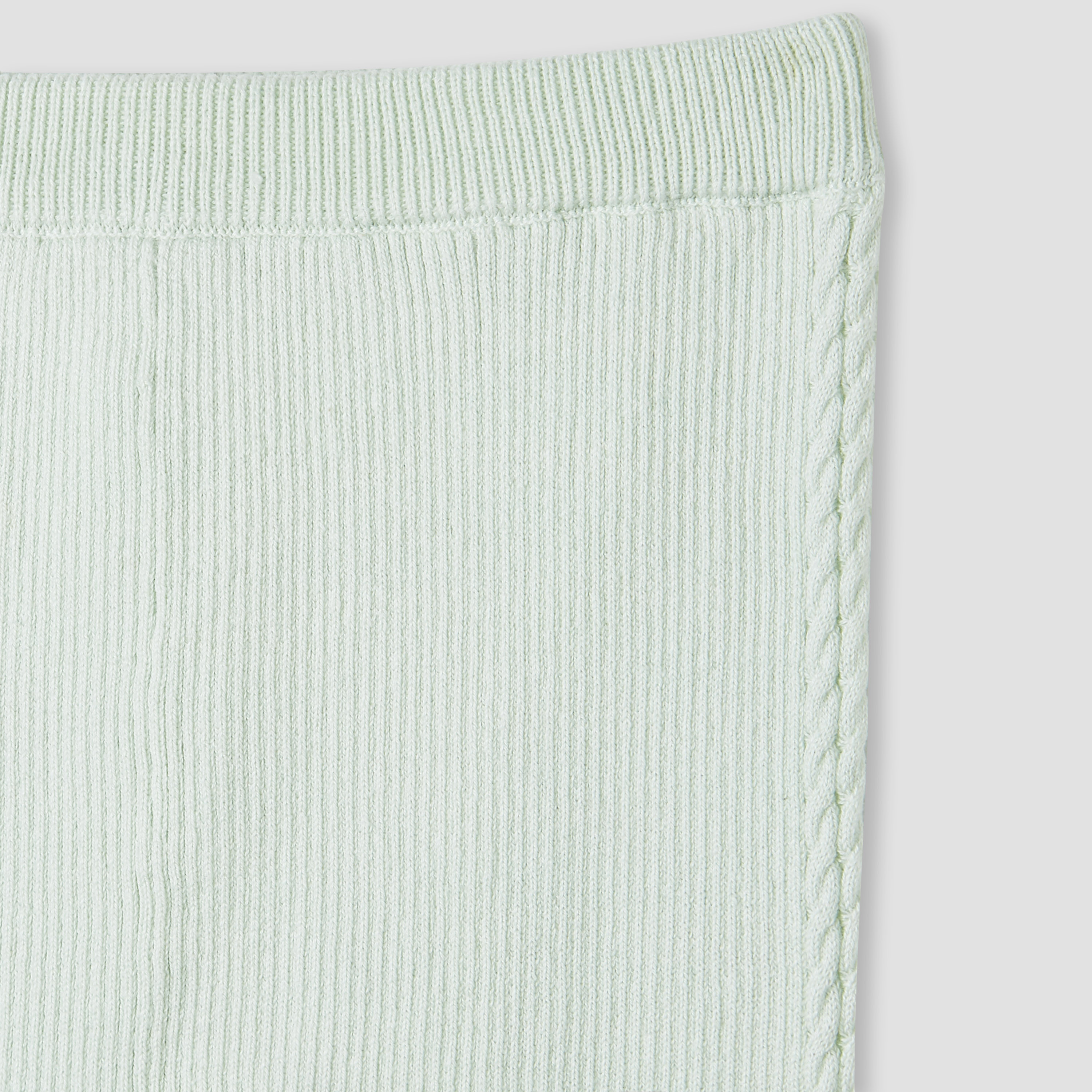 Juniors Ribbed Leggings with Elasticated Waistband-baby-girls-clothing-bottoms-leggings-image-3