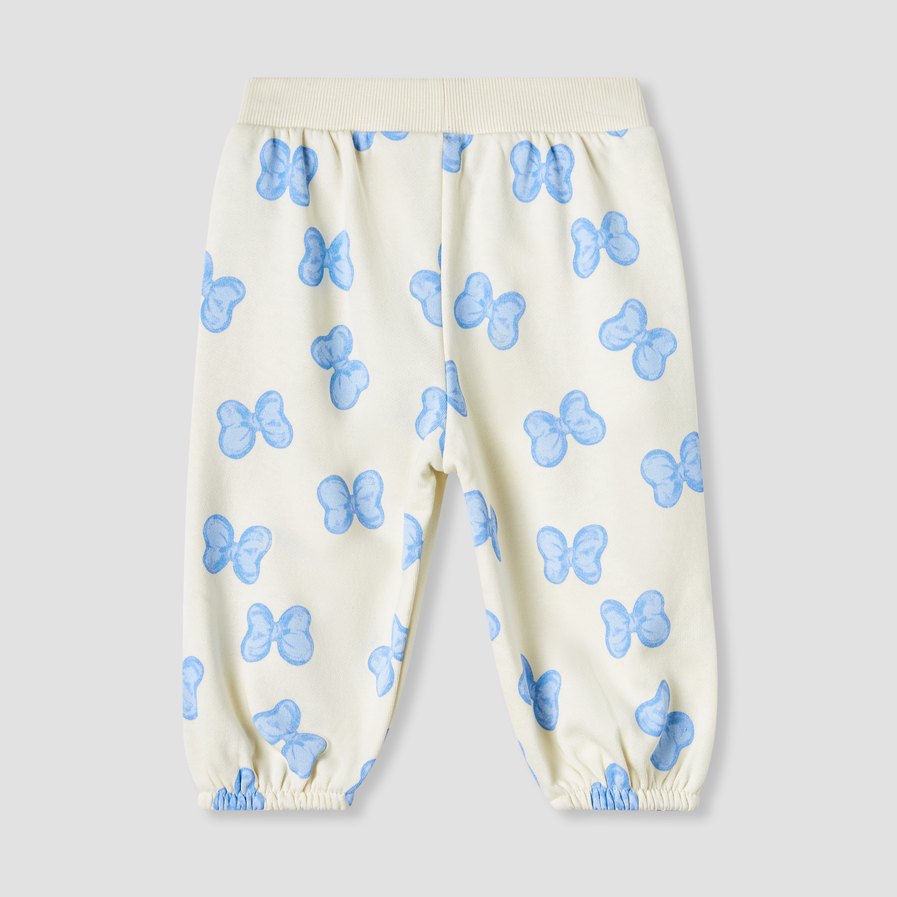 Juniors Bow Print Joggers-baby-girls-clothing-bottoms-joggersandtrackpants-image-2