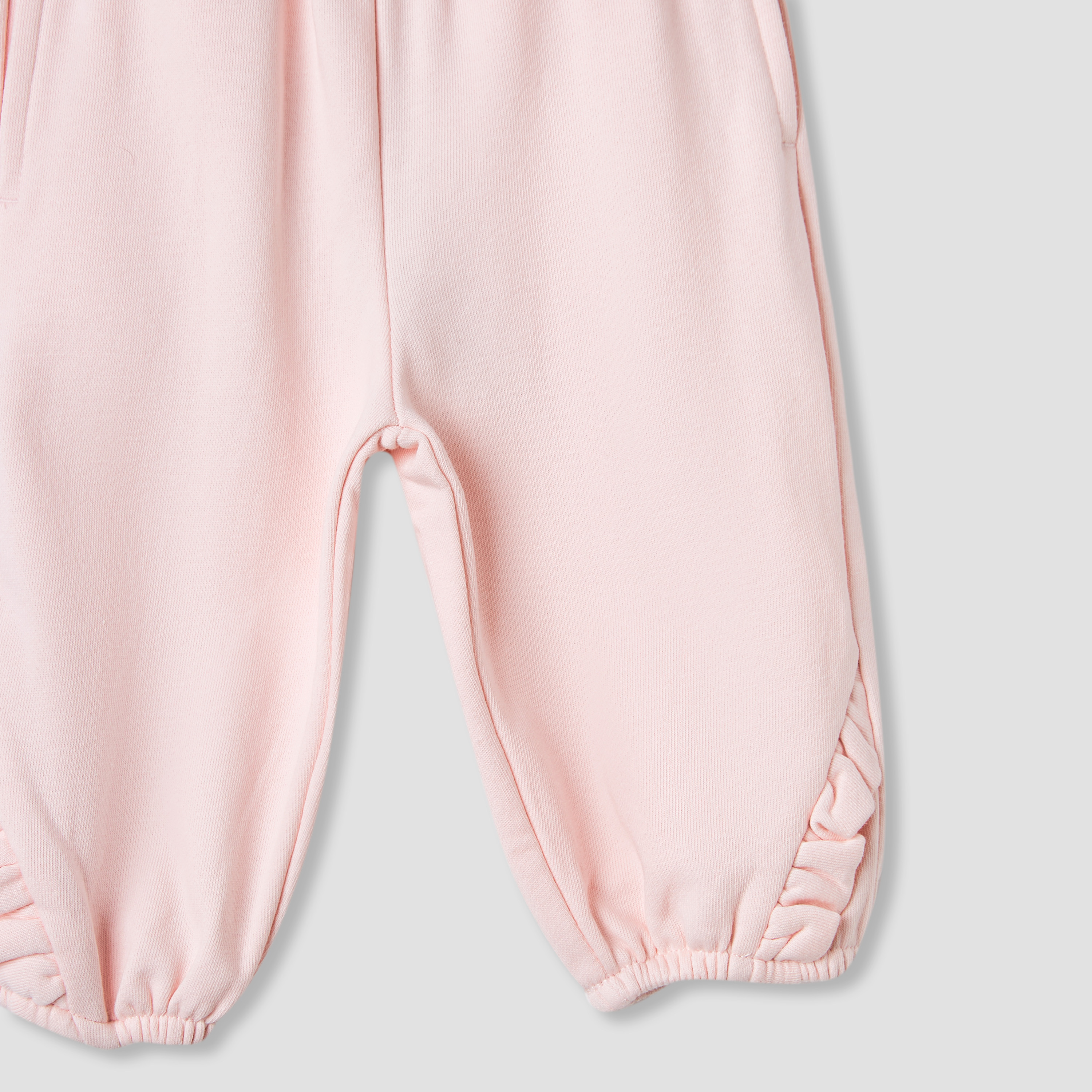 Juniors Solid Joggers-baby-girls-clothing-bottoms-joggersandtrackpants-image-4