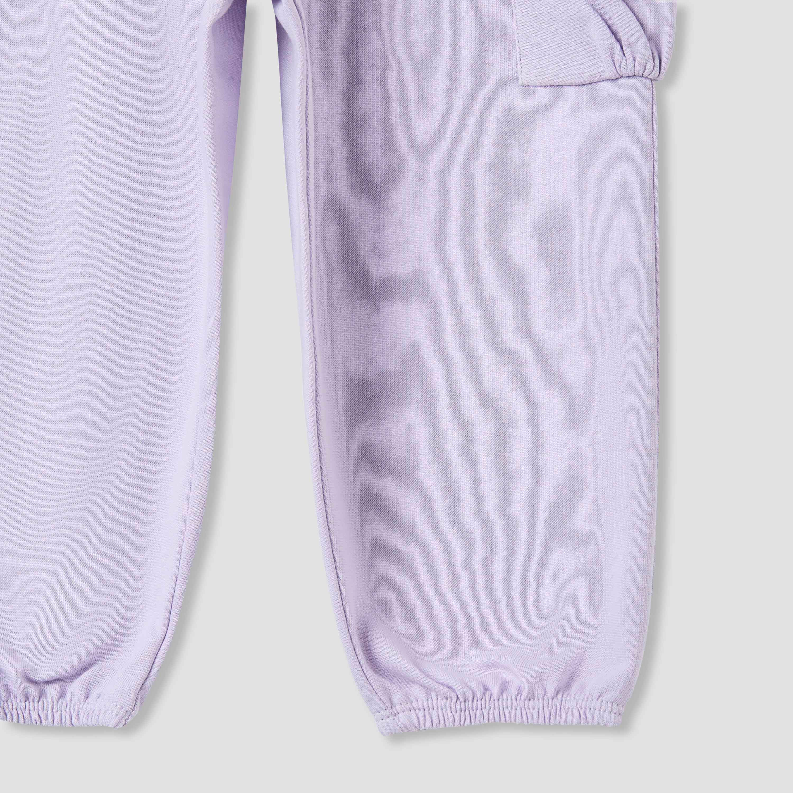 Juniors Assorted Joggers with Elasticated Waistband - Set of 2-baby-girls-clothing-multipacks-image-5