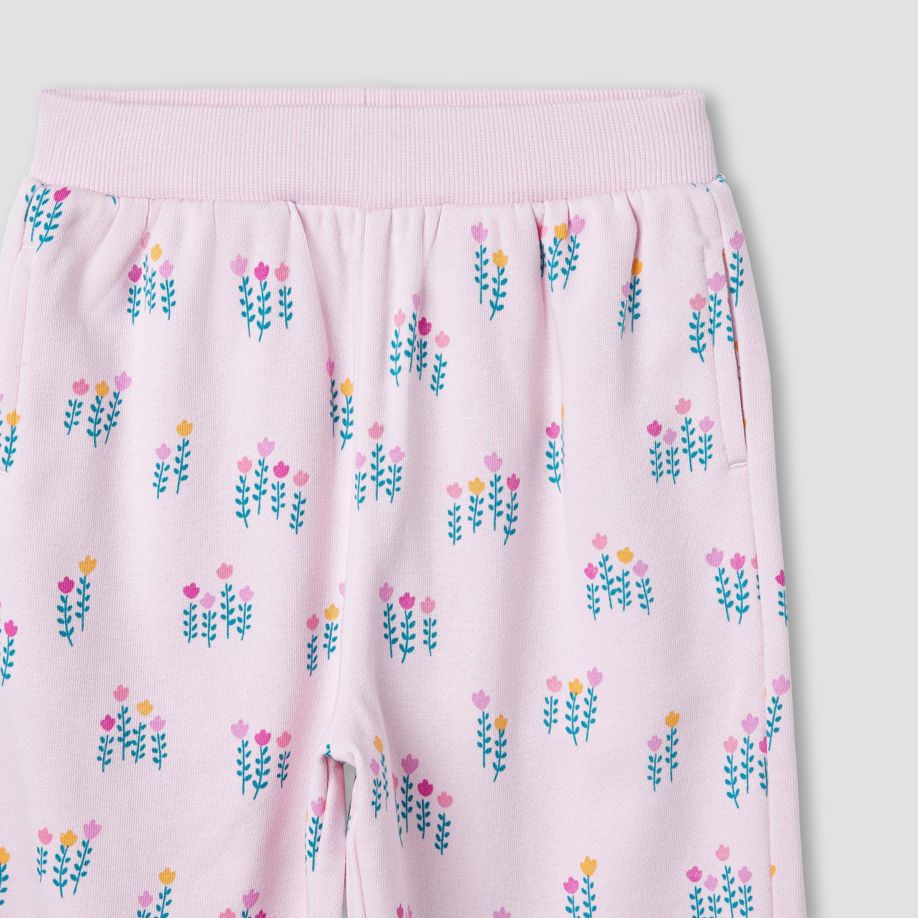 Juniors Printed Joggers with Ruffle Detail-baby-girls-clothing-bottoms-joggersandtrackpants-image-3