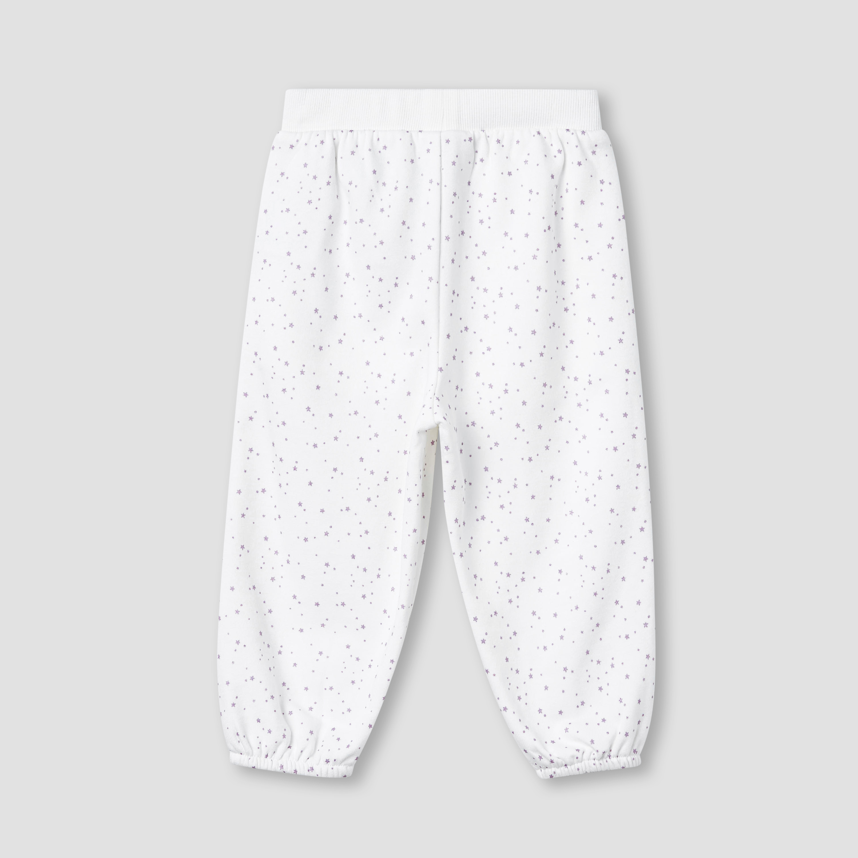 Juniors Printed Joggers with Ruffle Detail-baby-girls-clothing-bottoms-joggersandtrackpants-image-2