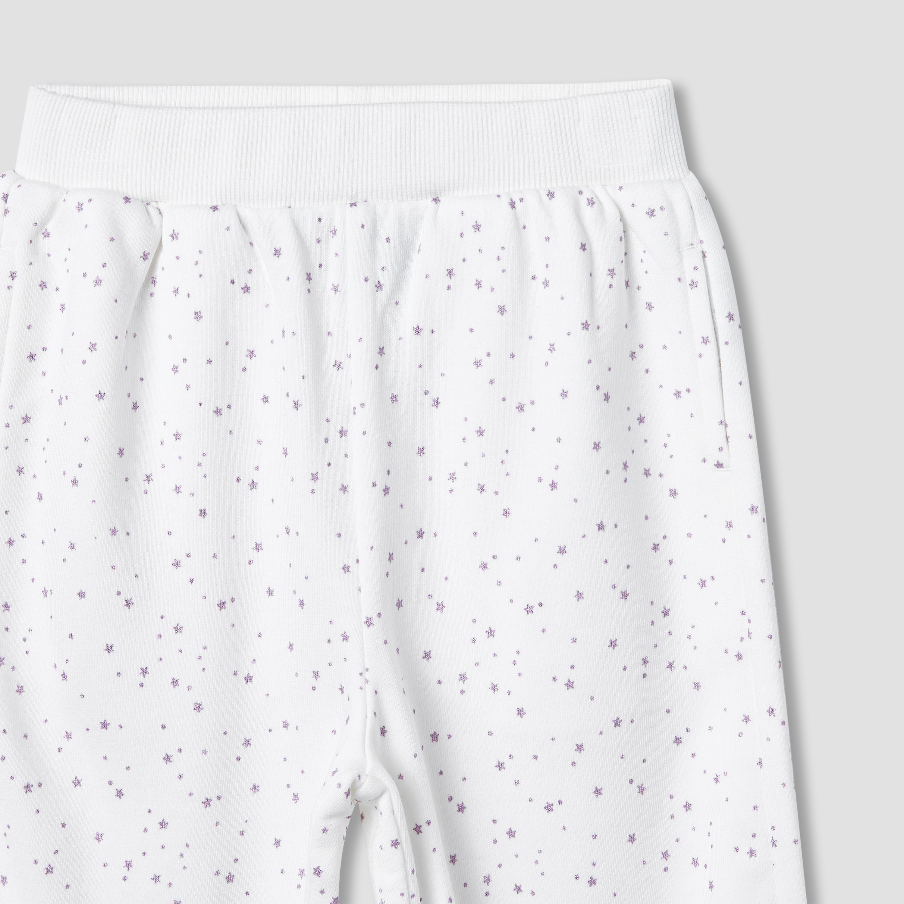 Juniors Printed Joggers with Ruffle Detail-baby-girls-clothing-bottoms-joggersandtrackpants-image-3