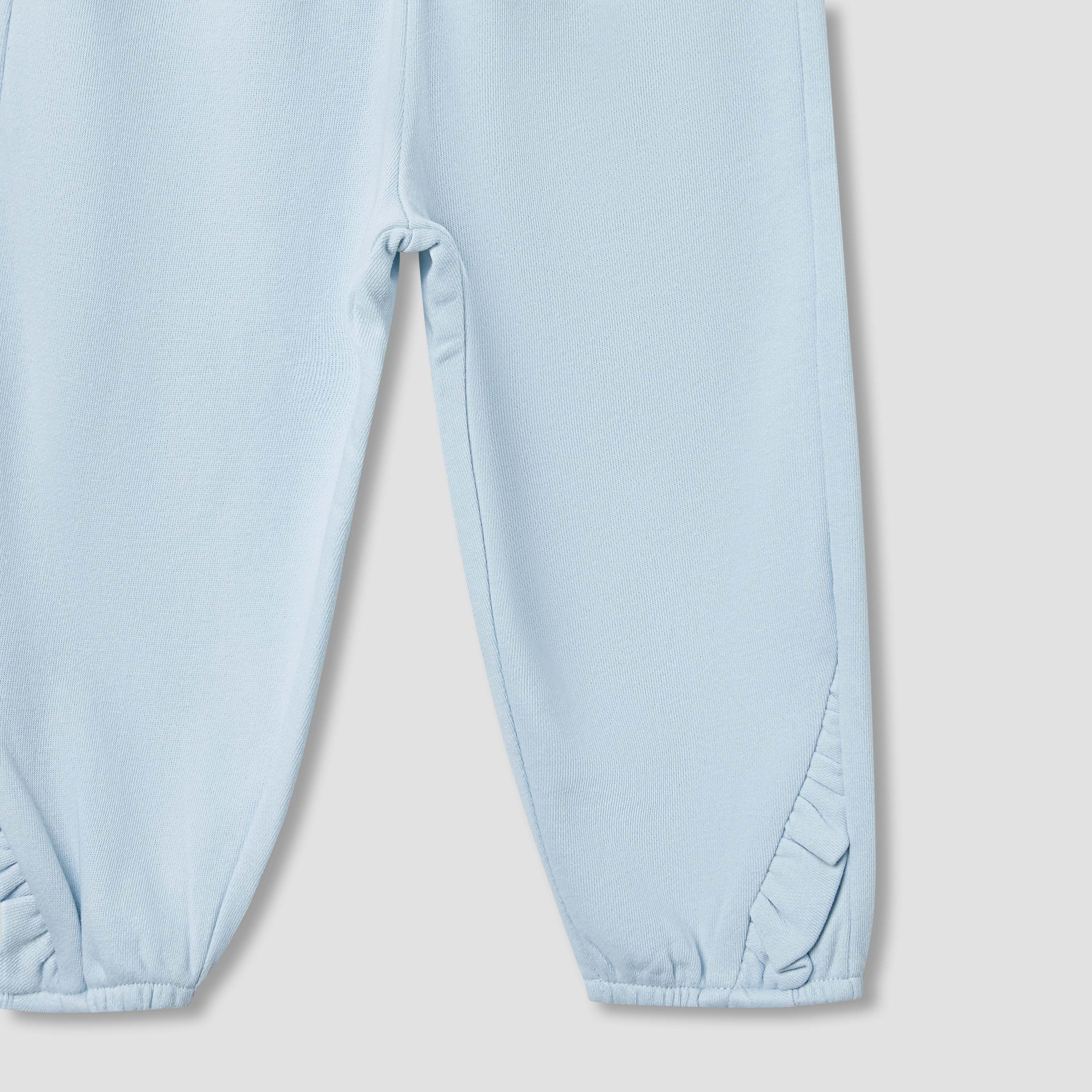Juniors Ruffle Detail Joggers with Pockets-baby-girls-clothing-bottoms-joggersandtrackpants-image-4
