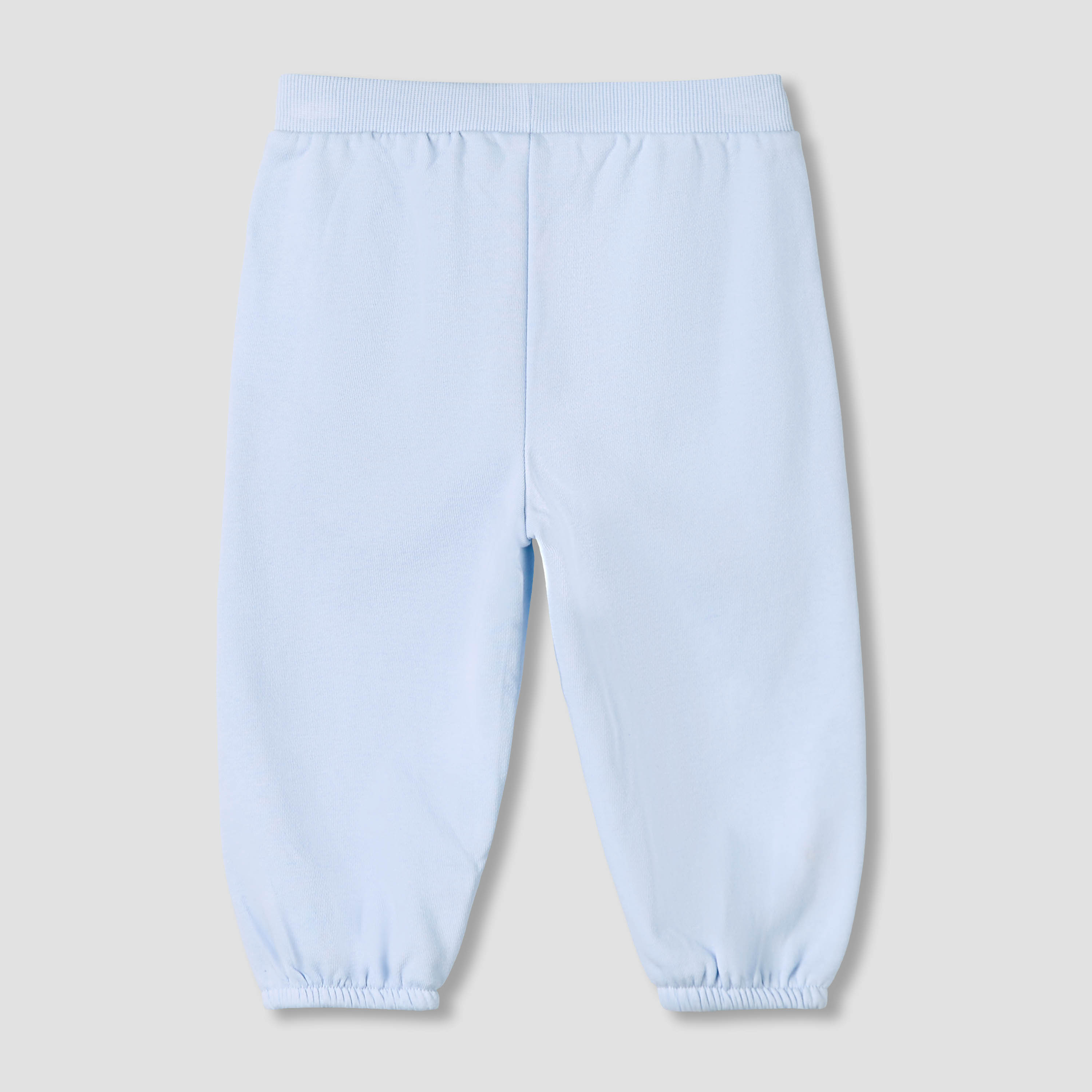 Juniors Elastic Waist Joggers with Floral Applique-baby-girls-clothing-bottoms-joggersandtrackpants-image-3