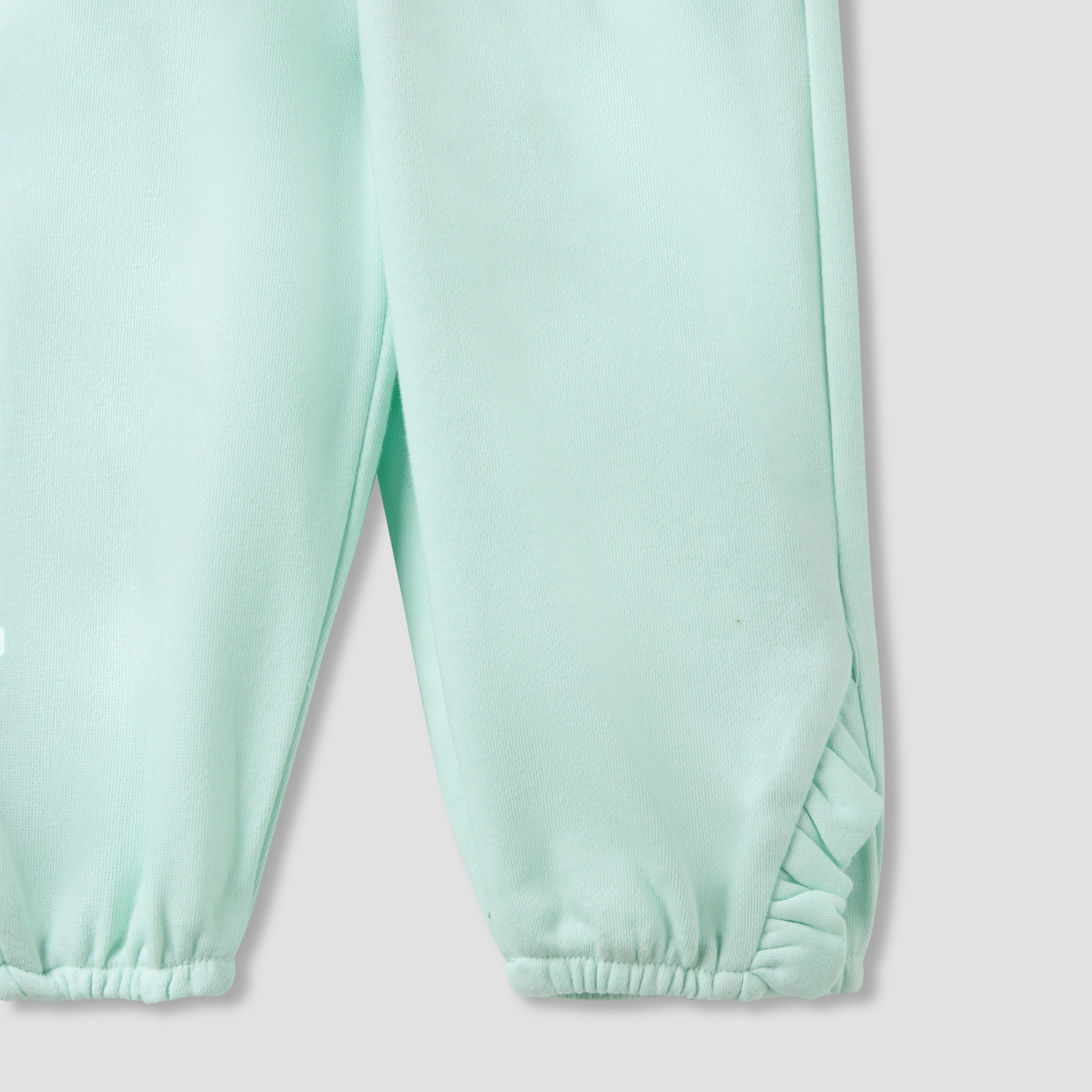 Juniors Girls Joggers with Ruffle Detail - Cotton Blend - Elasticated-baby-girls-clothing-bottoms-joggersandtrackpants-image-5