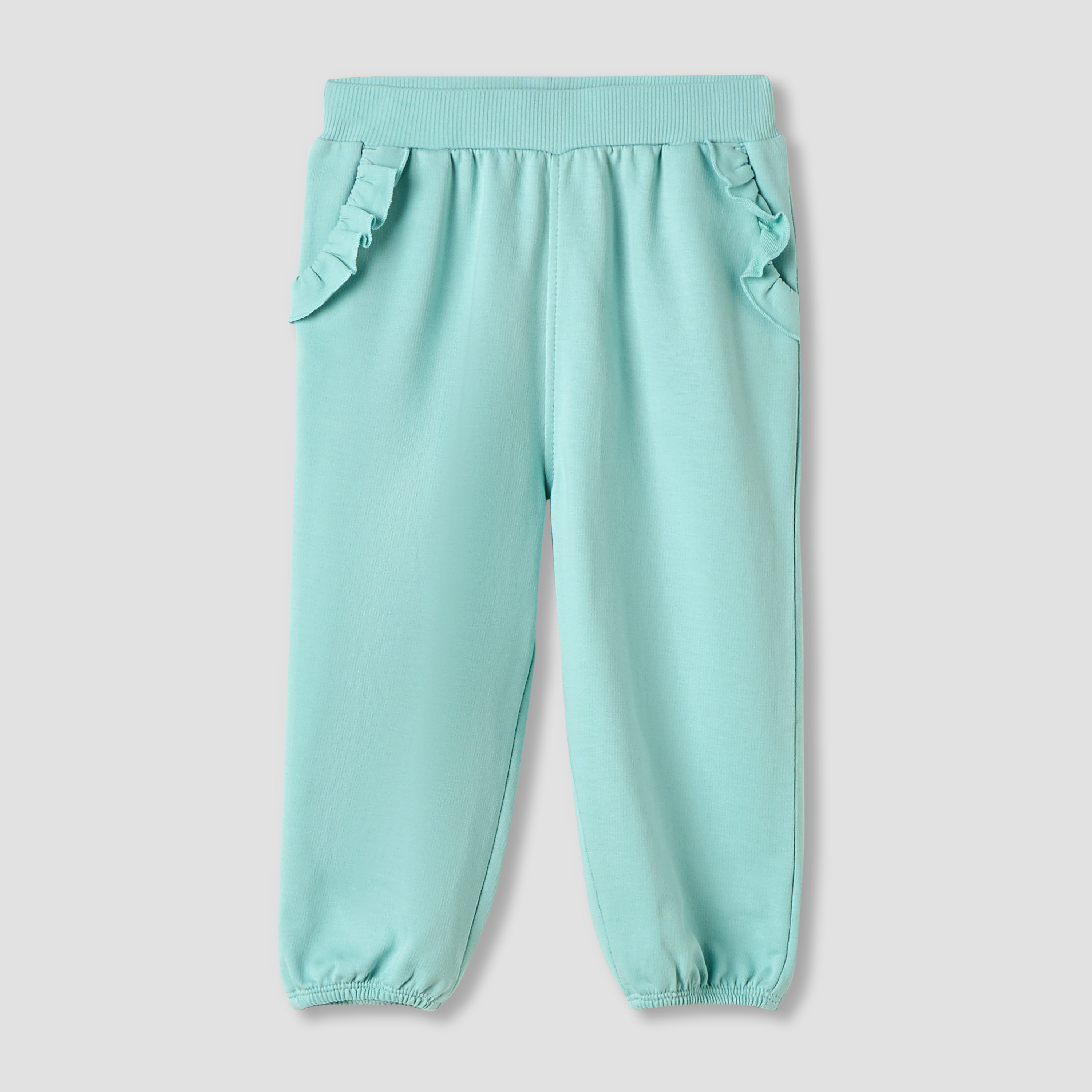 Juniors Assorted Joggers with Frill Pockets - Set of 2-baby-girls-clothing-bottoms-joggersandtrackpants-image-4