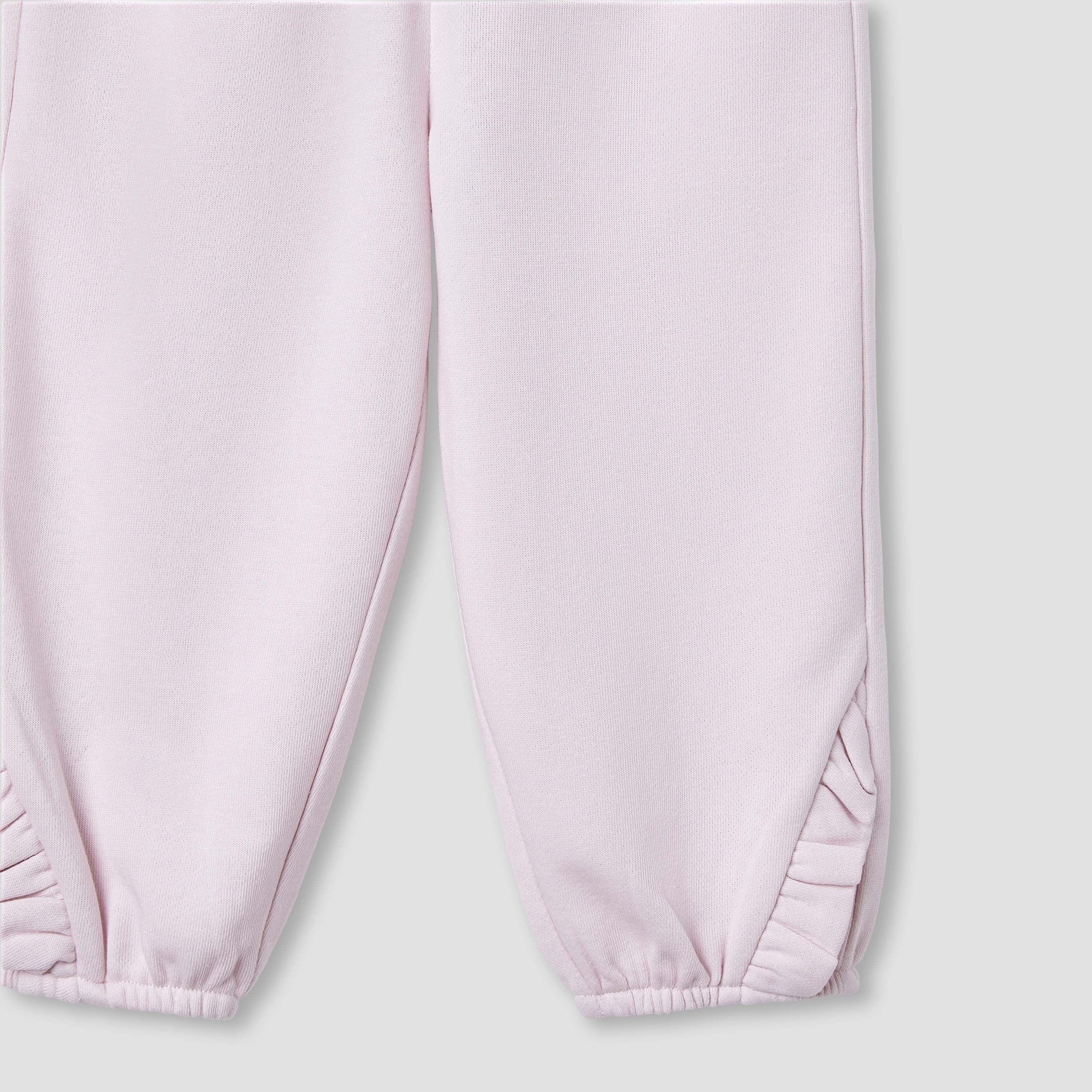 Juniors Ruffle Detail Joggers with Pockets-baby-girls-clothing-bottoms-joggersandtrackpants-image-5