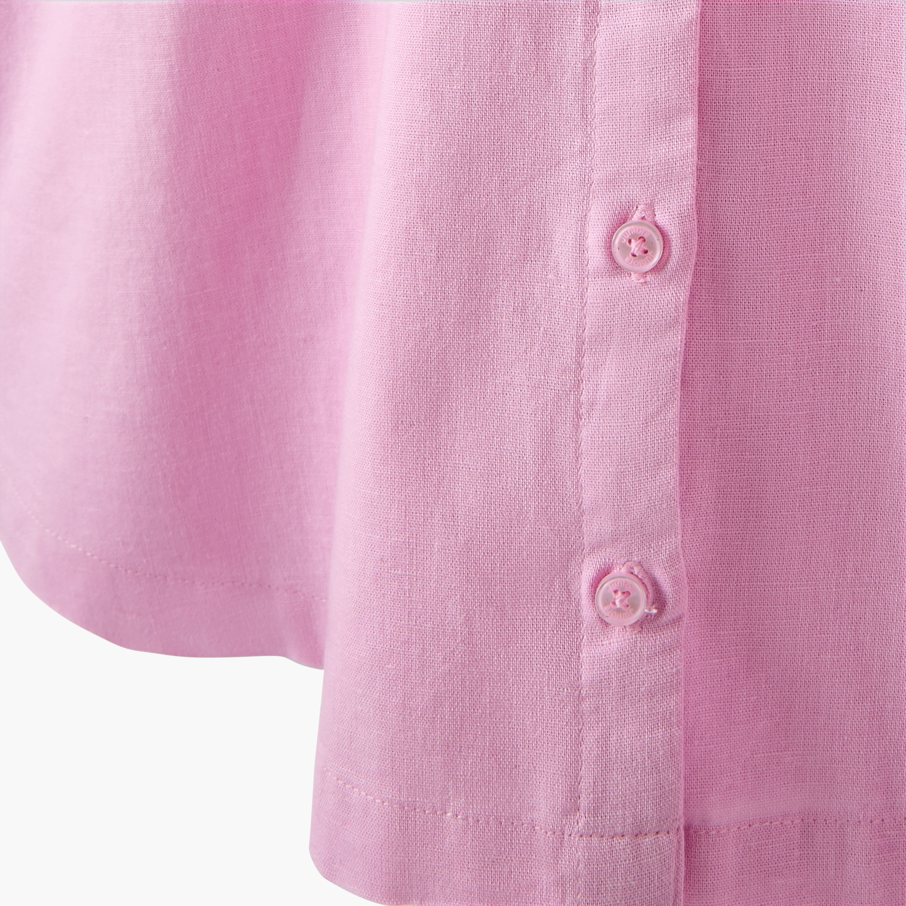 Juniors Solid Sailor Collar Dress with Short Sleeves-baby-girls-clothing-dressesandjumpsuits-image-4