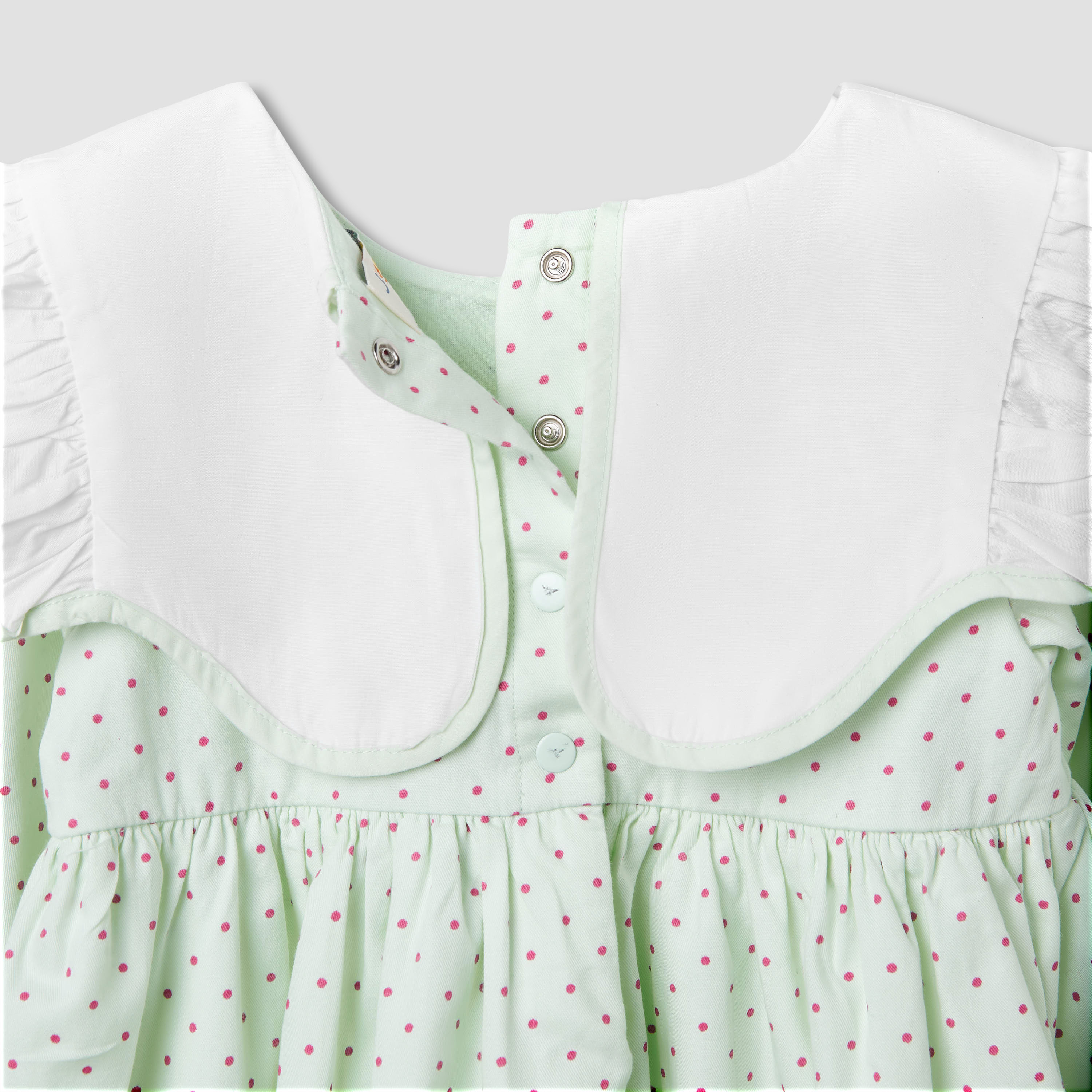 فستان بطبعات منقطة مع ياقة بحّارة متباينة من جونيورز-baby-girls-clothing-dressesandjumpsuits-image-4