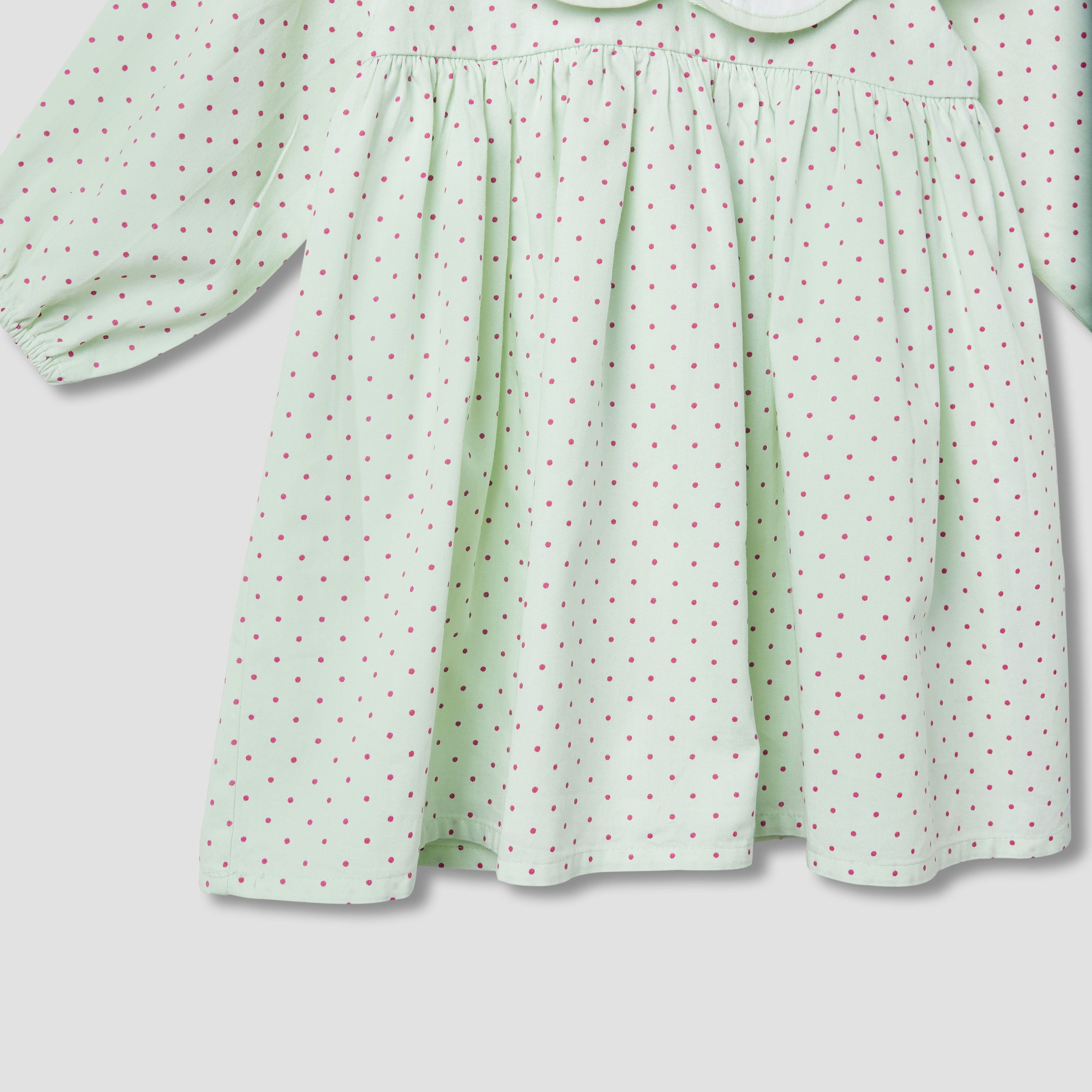 فستان بطبعات منقطة مع ياقة بحّارة متباينة من جونيورز-baby-girls-clothing-dressesandjumpsuits-image-5