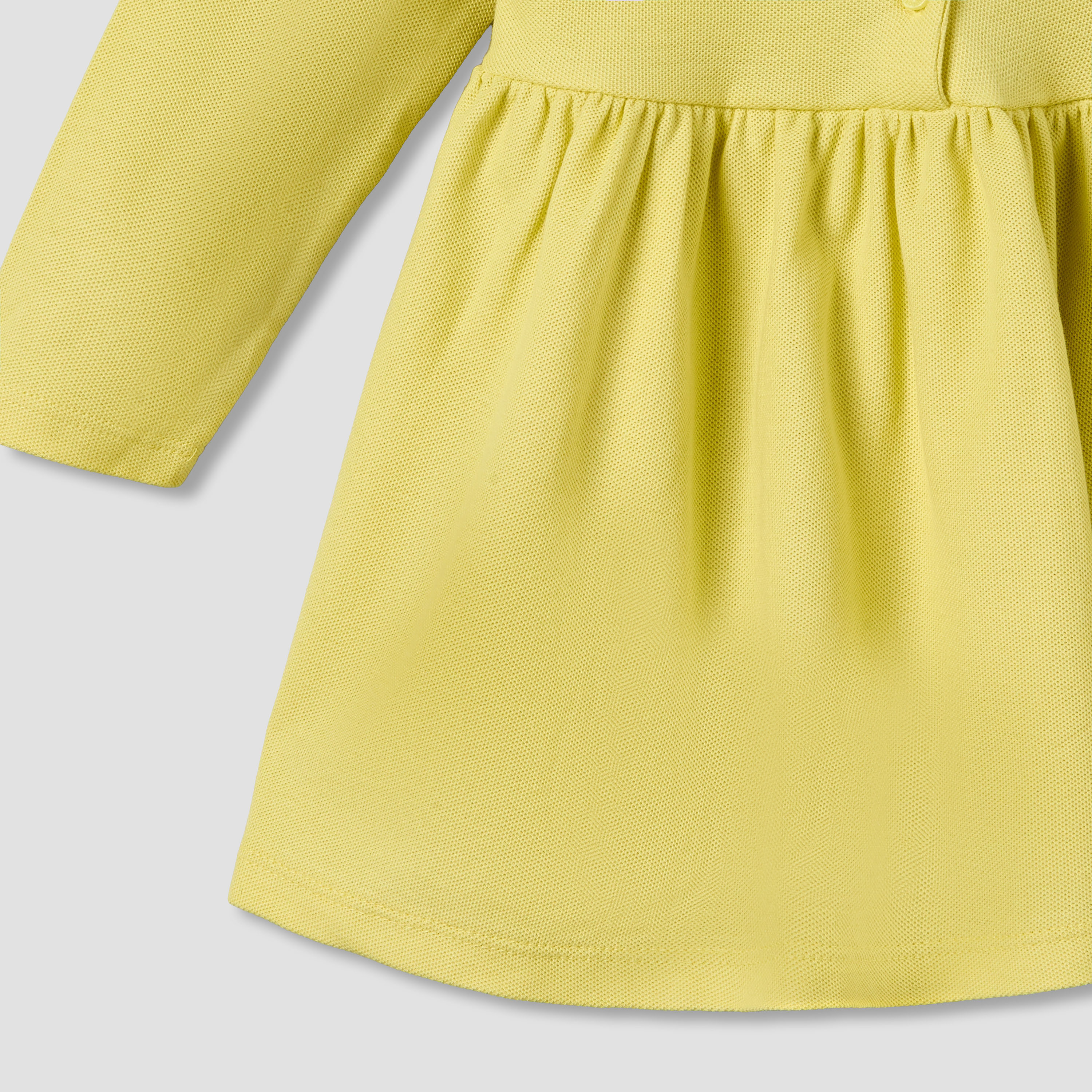 Juniors Scallop Collared Neck Long Sleeves Dress with Heart Embroidery-baby-girls-clothing-dressesandjumpsuits-image-5