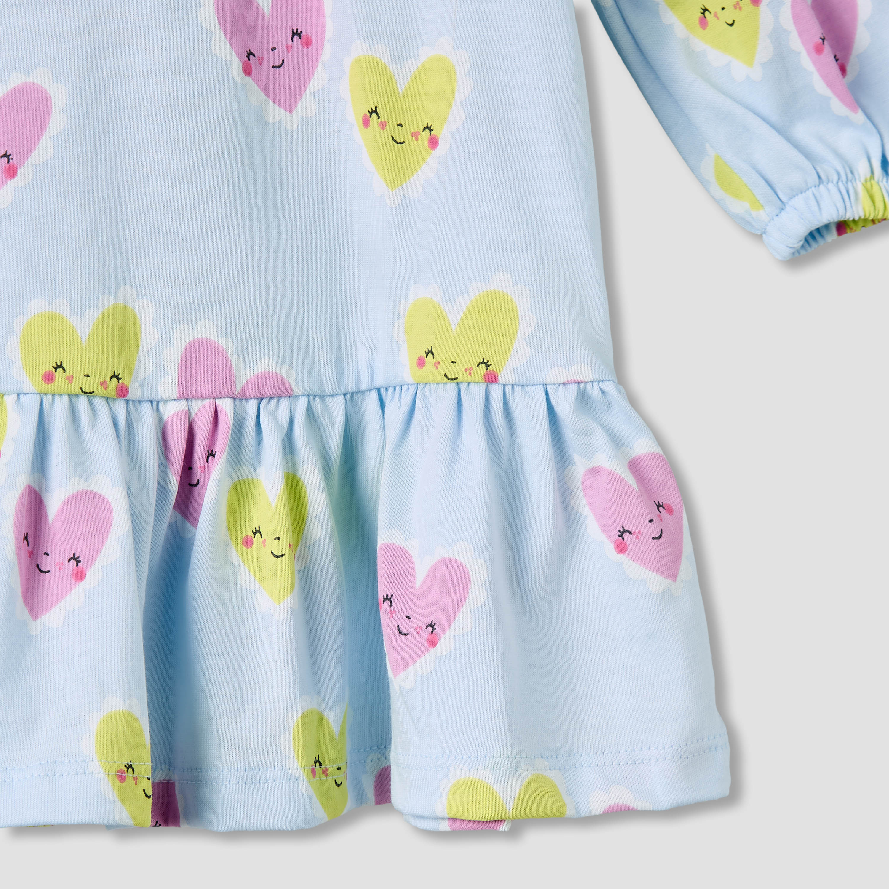 فستان أطفال أنيق بياقة بحار وطبعات قلوب-baby-girls-clothing-dressesandjumpsuits-image-5