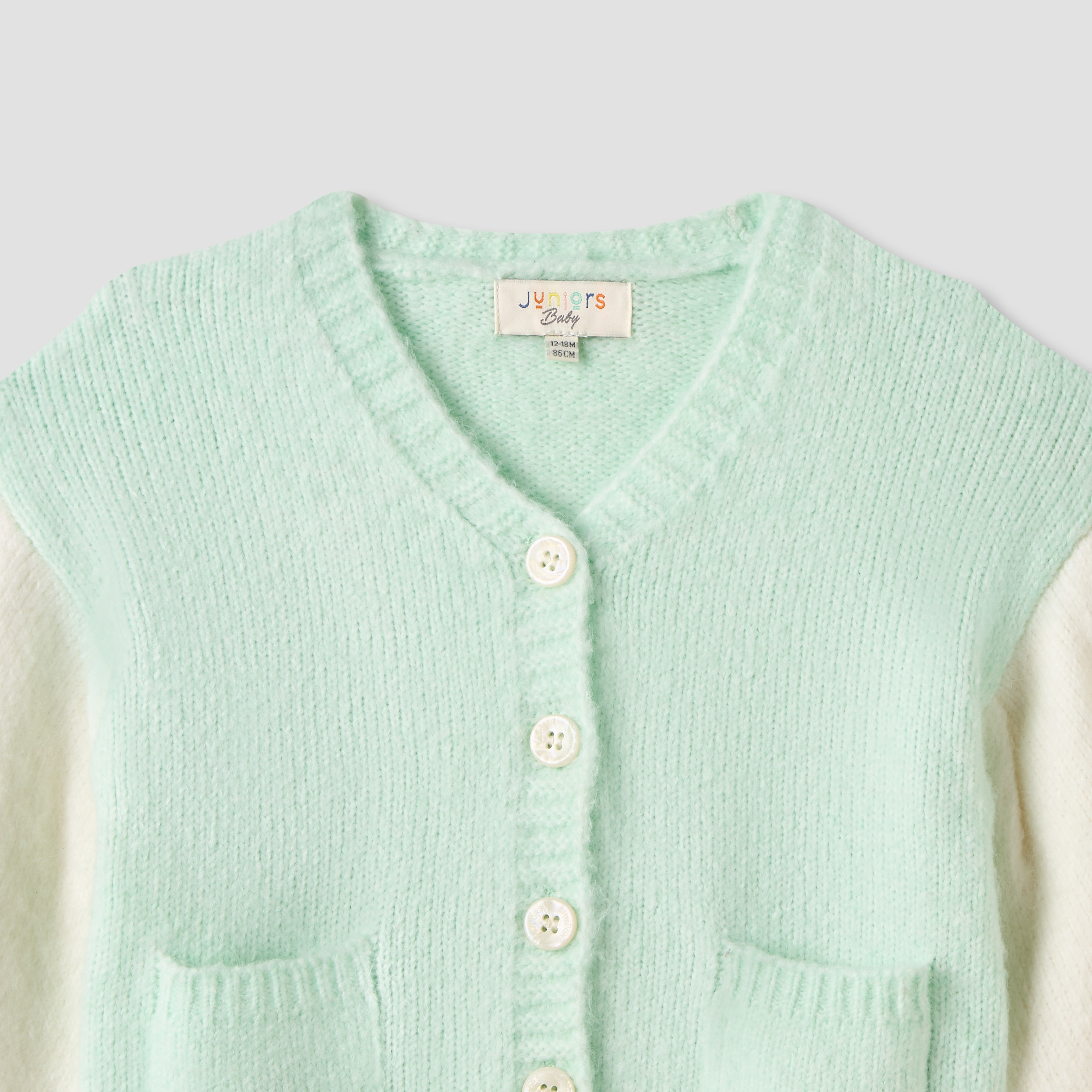 كارديجان بارز الملمس بأكمام طويلة من جونيورز-baby-girls-clothing-jumpersandcardigans-image-2