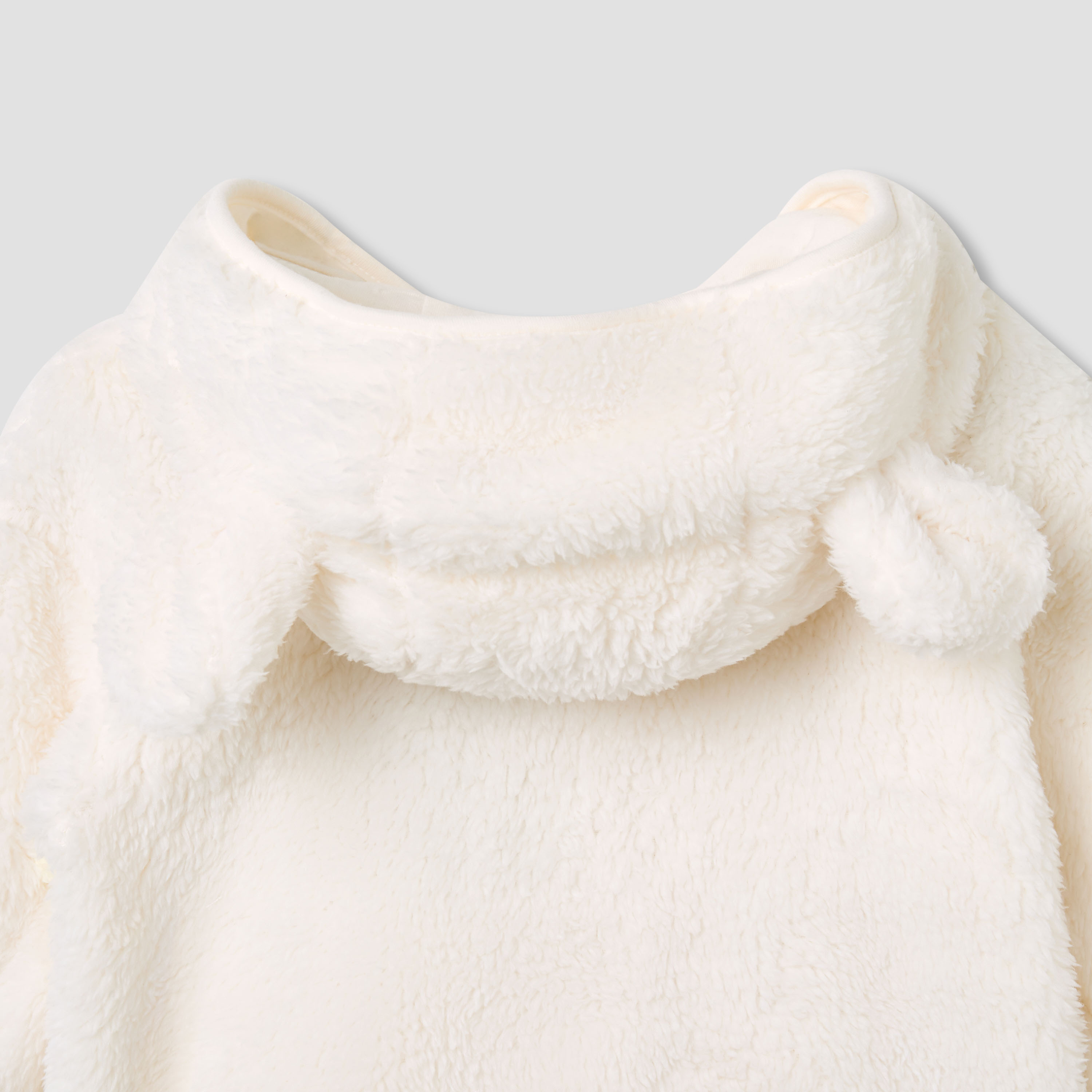 Juniors Bunny Applique Hoodie with Long Sleeves-baby-girls-clothing-winterwear-jacketsandcoats-image-5