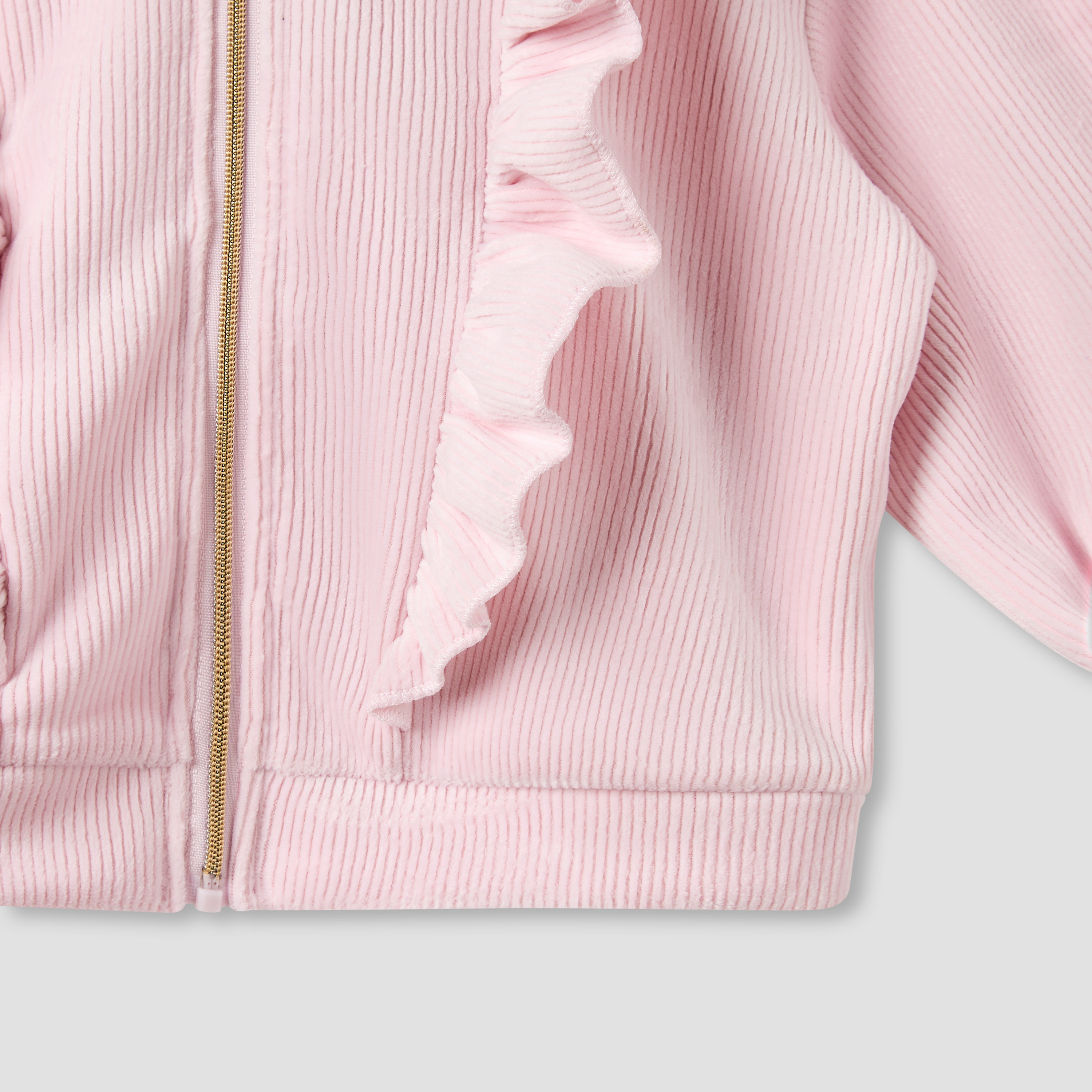 طقم سويت شيرت بقبعة وبنطلون رياضي مضلع من جونيورز-baby-girls-clothing-winterwear-sweatshirts-image-6