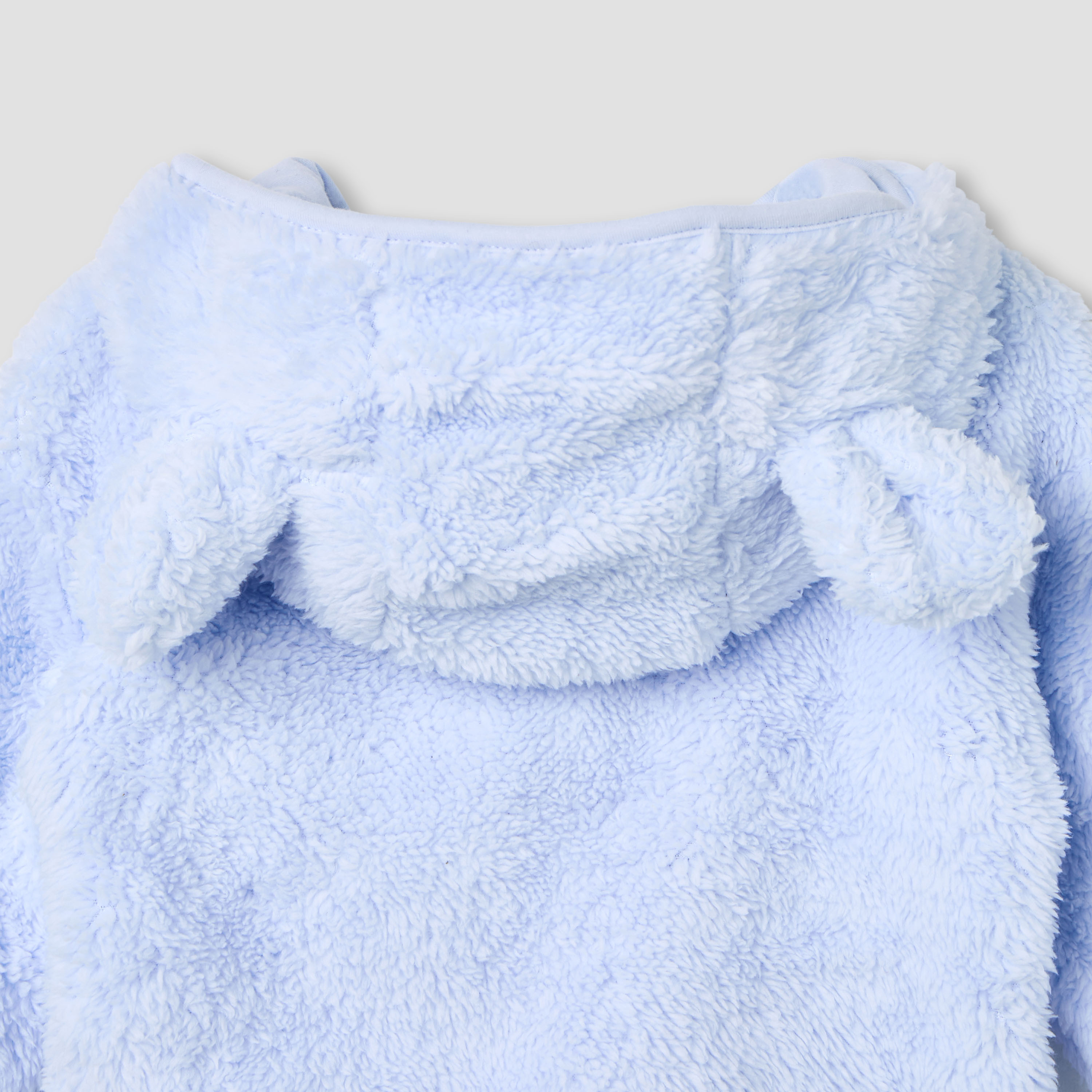 Juniors Bunny Applique Hooded Jacket with Zip Closure-baby-girls-clothing-sweatshirts-image-6