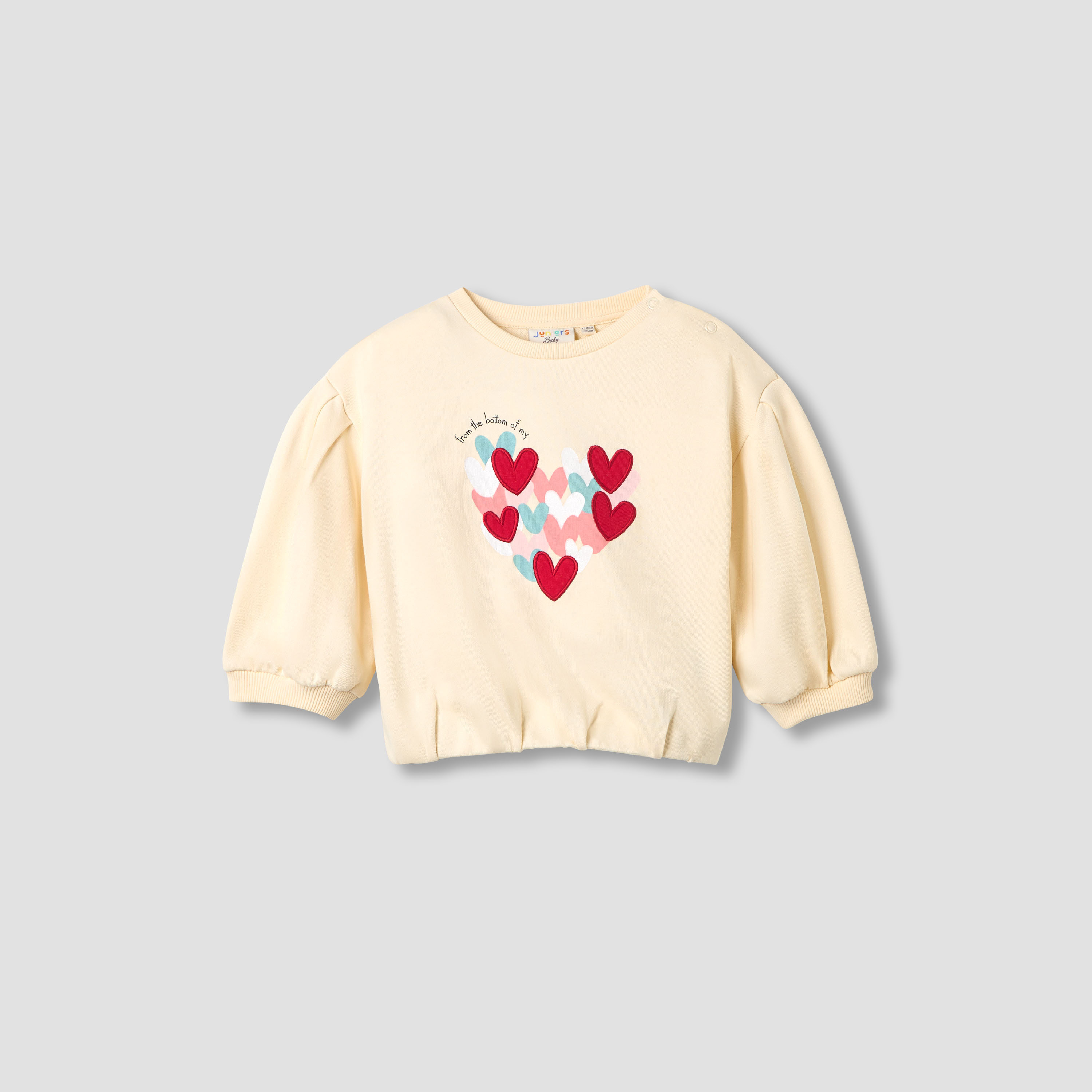 Juniors Heart Print Pullover-baby-girls-clothing-sweatshirts-image-2
