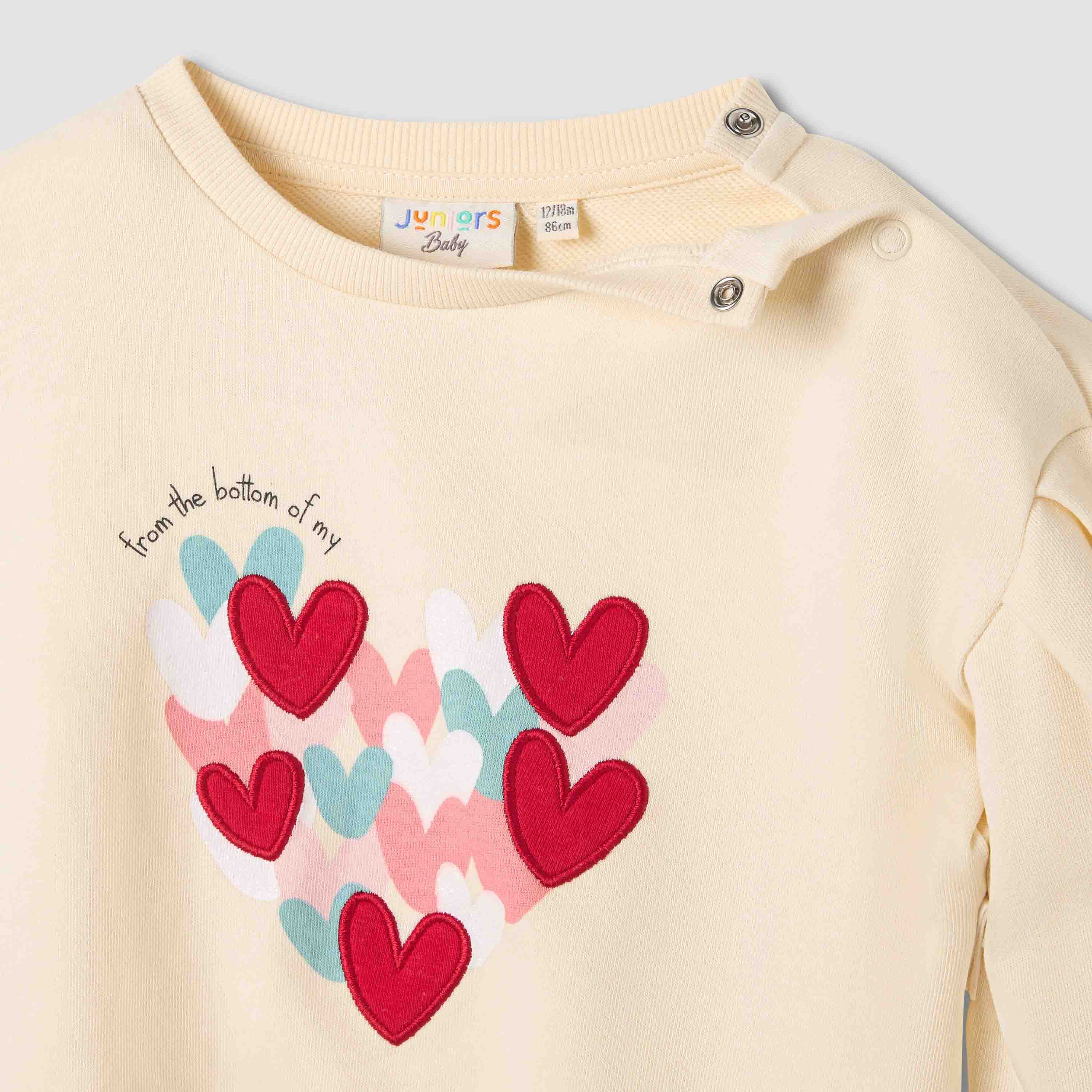 Juniors Heart Print Pullover-baby-girls-clothing-sweatshirts-image-5