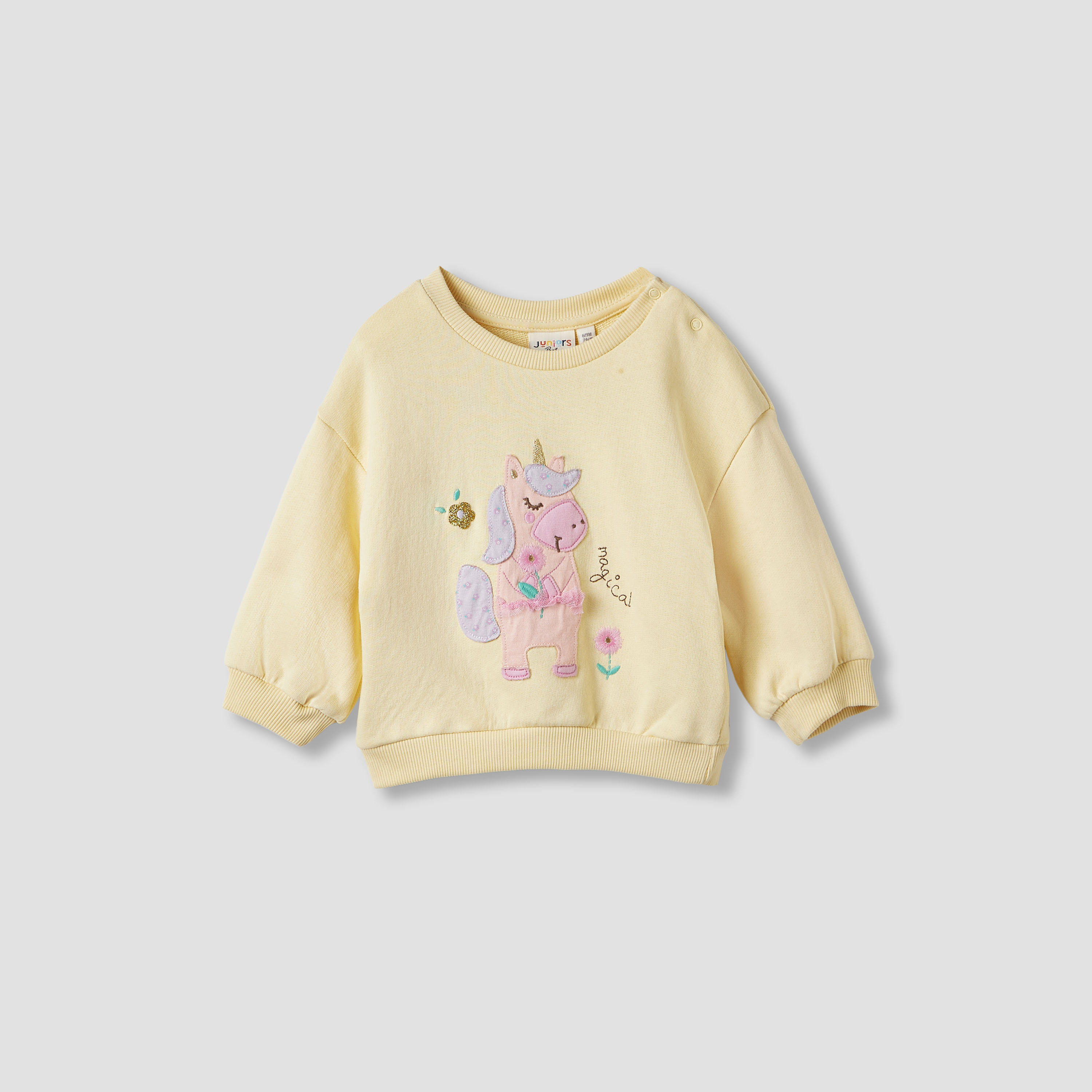 Juniors Unicorn Print Sweatshirt and Leggings Set-baby-girls-clothing-setsandcoords-image-2