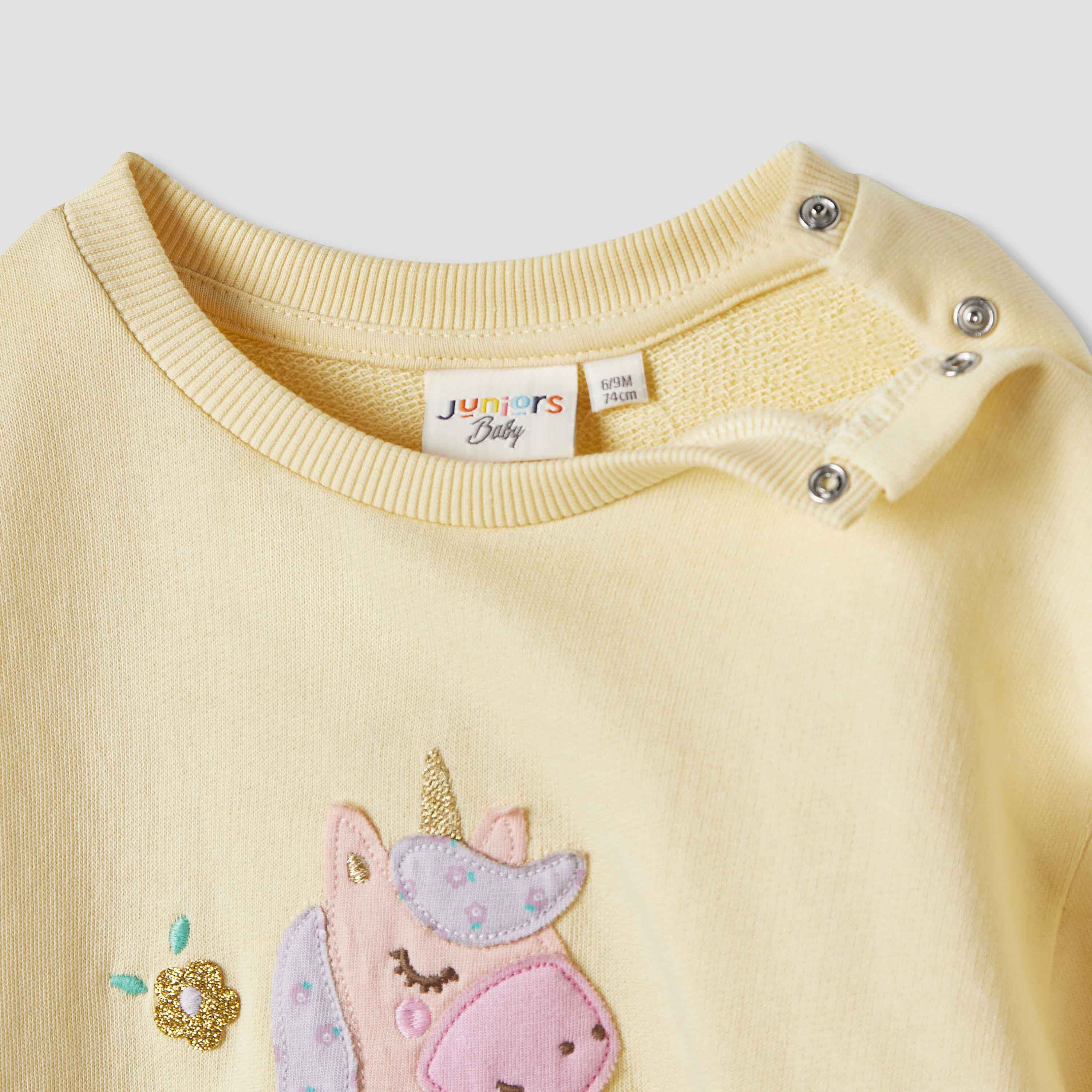 Juniors Unicorn Print Sweatshirt and Leggings Set-baby-girls-clothing-setsandcoords-image-4