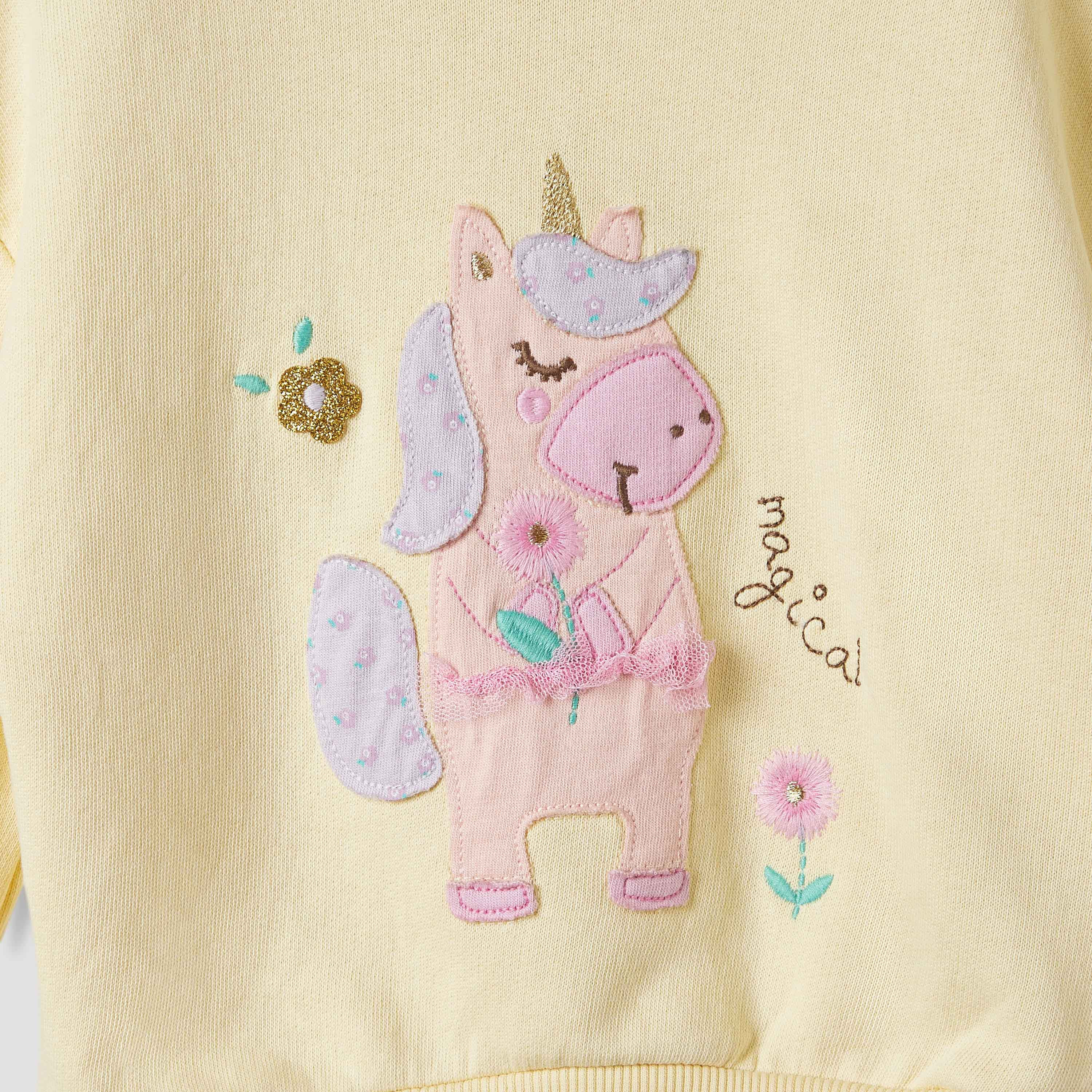 Juniors Unicorn Print Sweatshirt and Leggings Set-baby-girls-clothing-setsandcoords-image-5