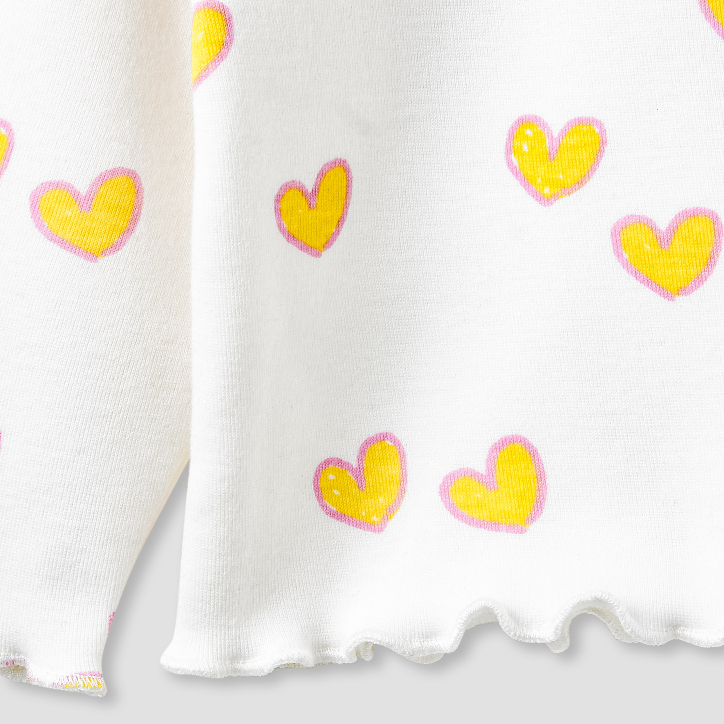 Juniors Girls Top and Pants Set with Heart Print - Long Sleeves - Crew Neck-baby-girls-clothing-setsandcoords-image-5
