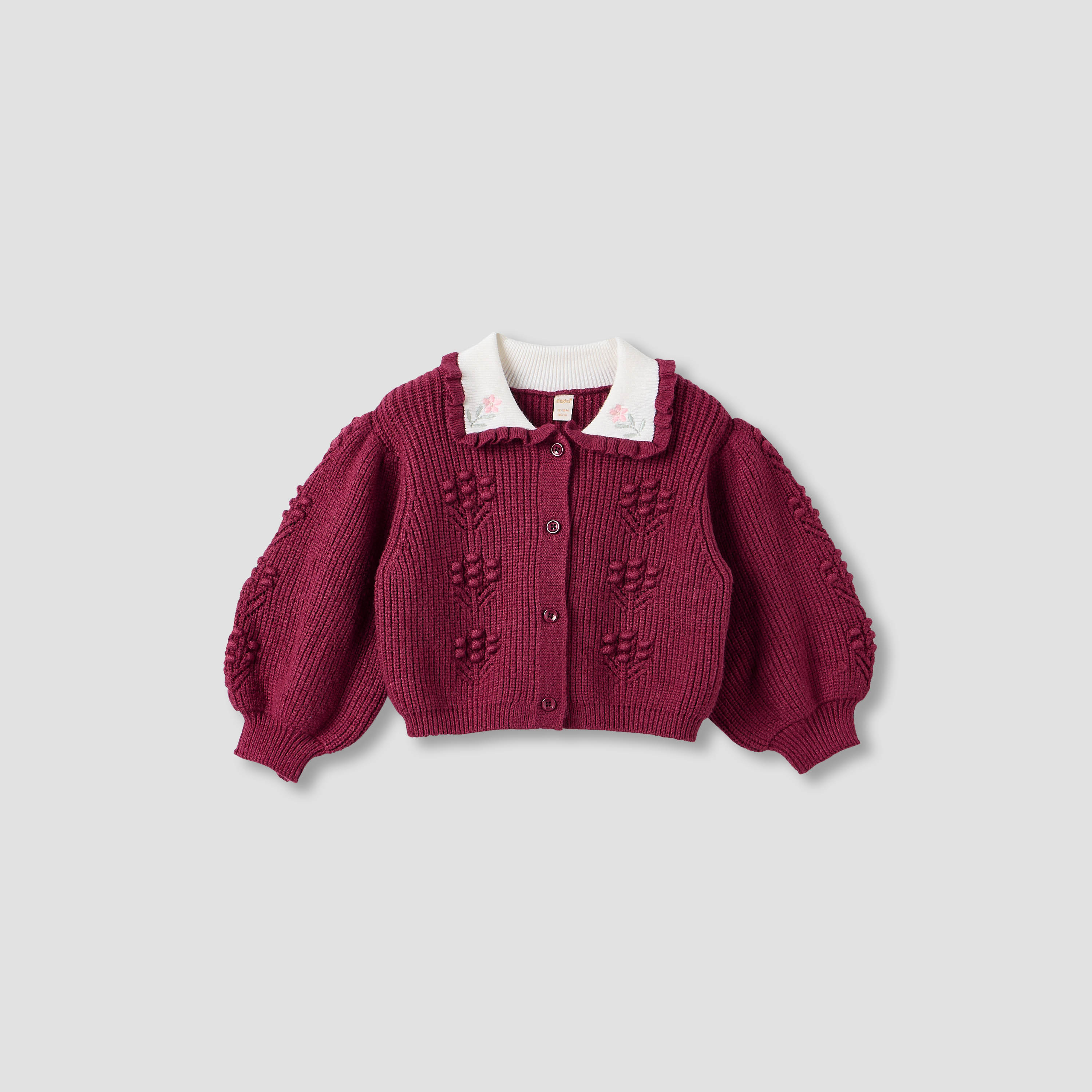 طقم كارديجان وكنزة قطعتين من جونيورز-baby-girls-clothing-setsandcoords-image-2