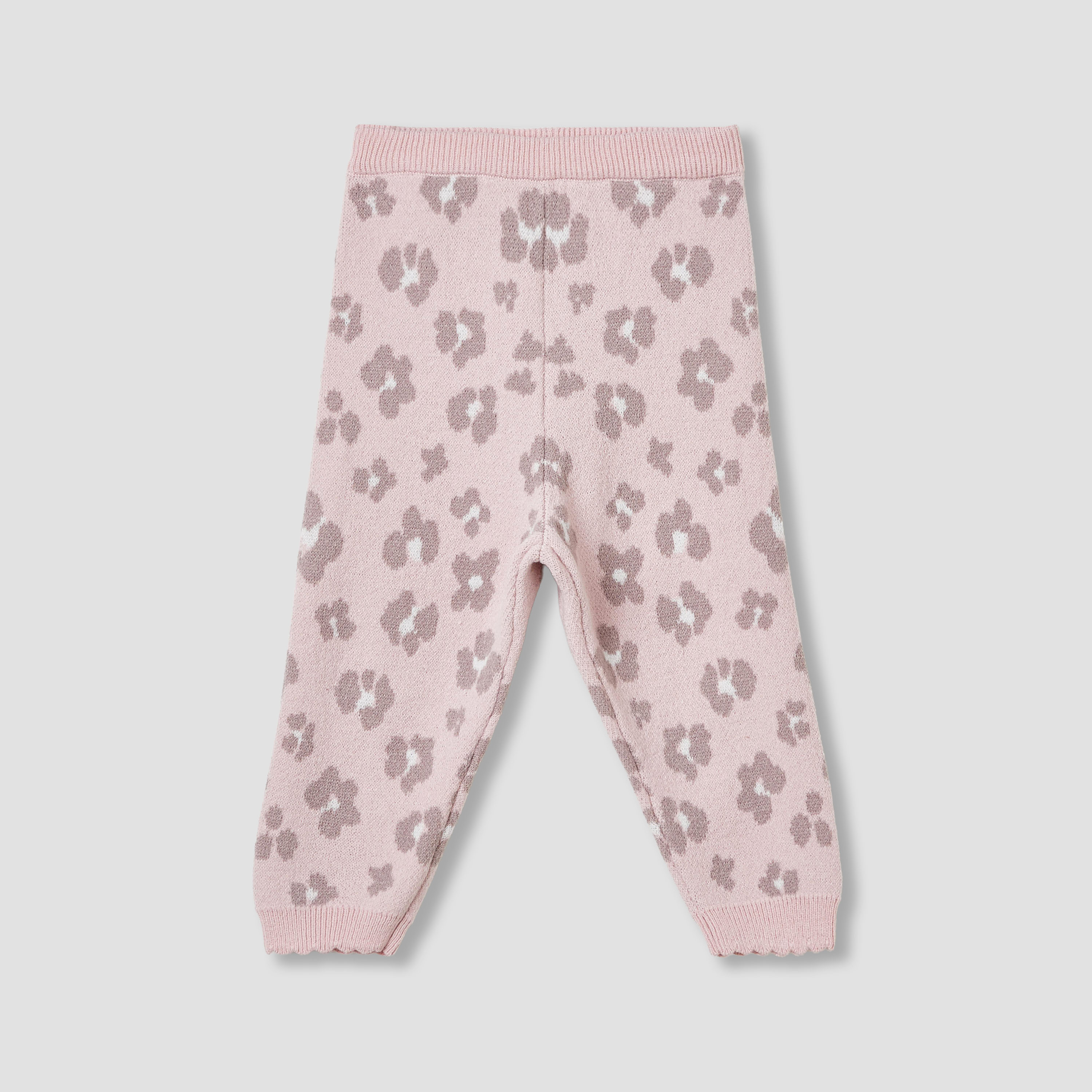 Juniors Animal Print Hooded Sweater and Pants Set-baby-girls-clothing-setsandcoords-image-3